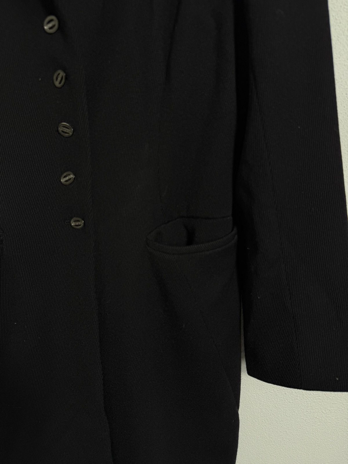 Karl Lagerfeld Karl Lagerfeld Tailored Chanel Designer Classic Long Coat Size S / US 4 / IT 40 - 5 Thumbnail