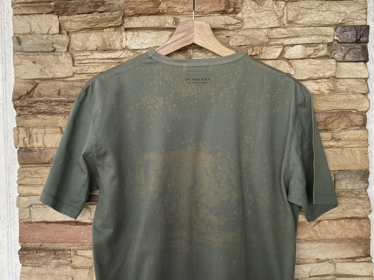 Burberry 🔥 Rare Faded Distressed Burberry Black Label Tee Tshirt Size US M / EU 48-50 / 2 - 7 Thumbnail