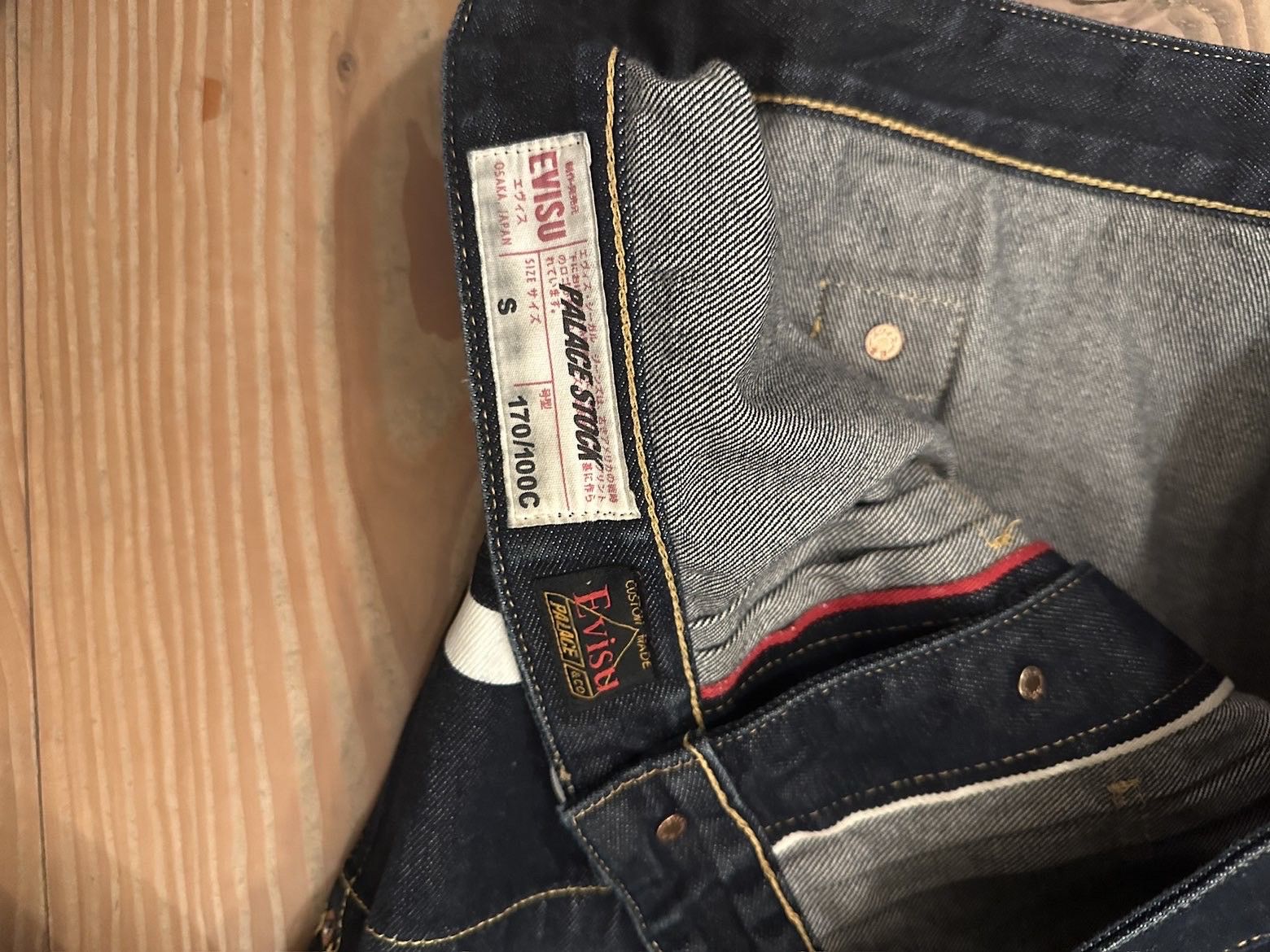 Evisu × Palace Palace X Evisu Classic Seagull Denim Jacket Indigo Raw Size US S / EU 44-46 / 1 - 6 Thumbnail
