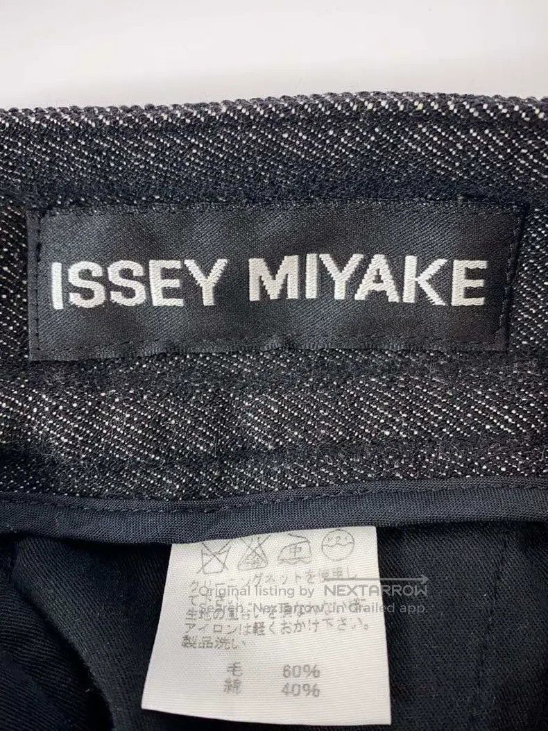 Issey Miyake Issey Miyake size:3 Black Pants Size 22" - 4 Thumbnail