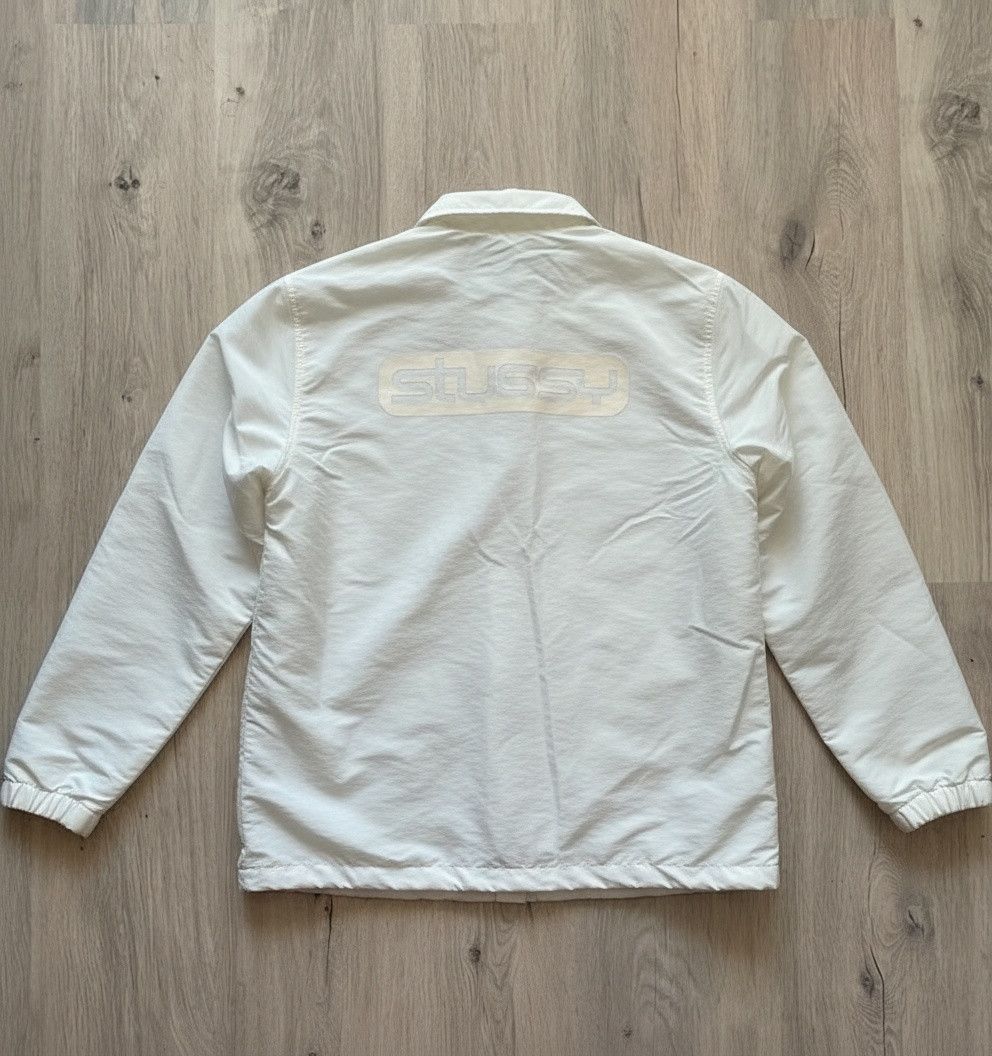 Stussy Stussy Coach Jacket White SS logo Size US M / EU 48-50 / 2 - 1 Thumbnail