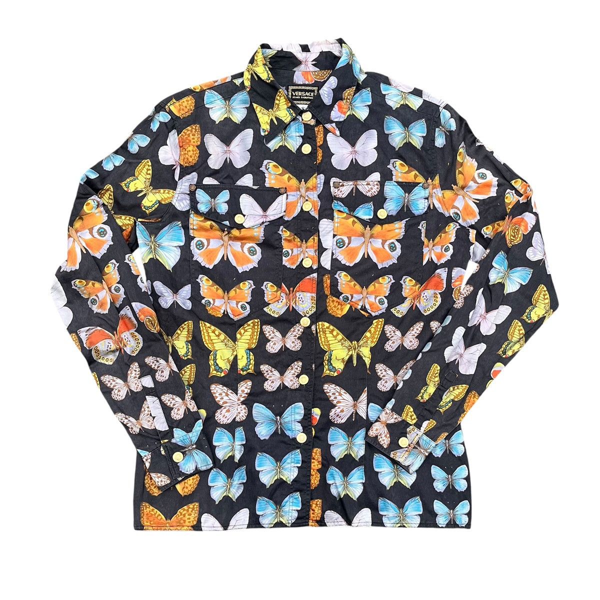 90’s Archival Versace Jeans Couture Butterfly Print