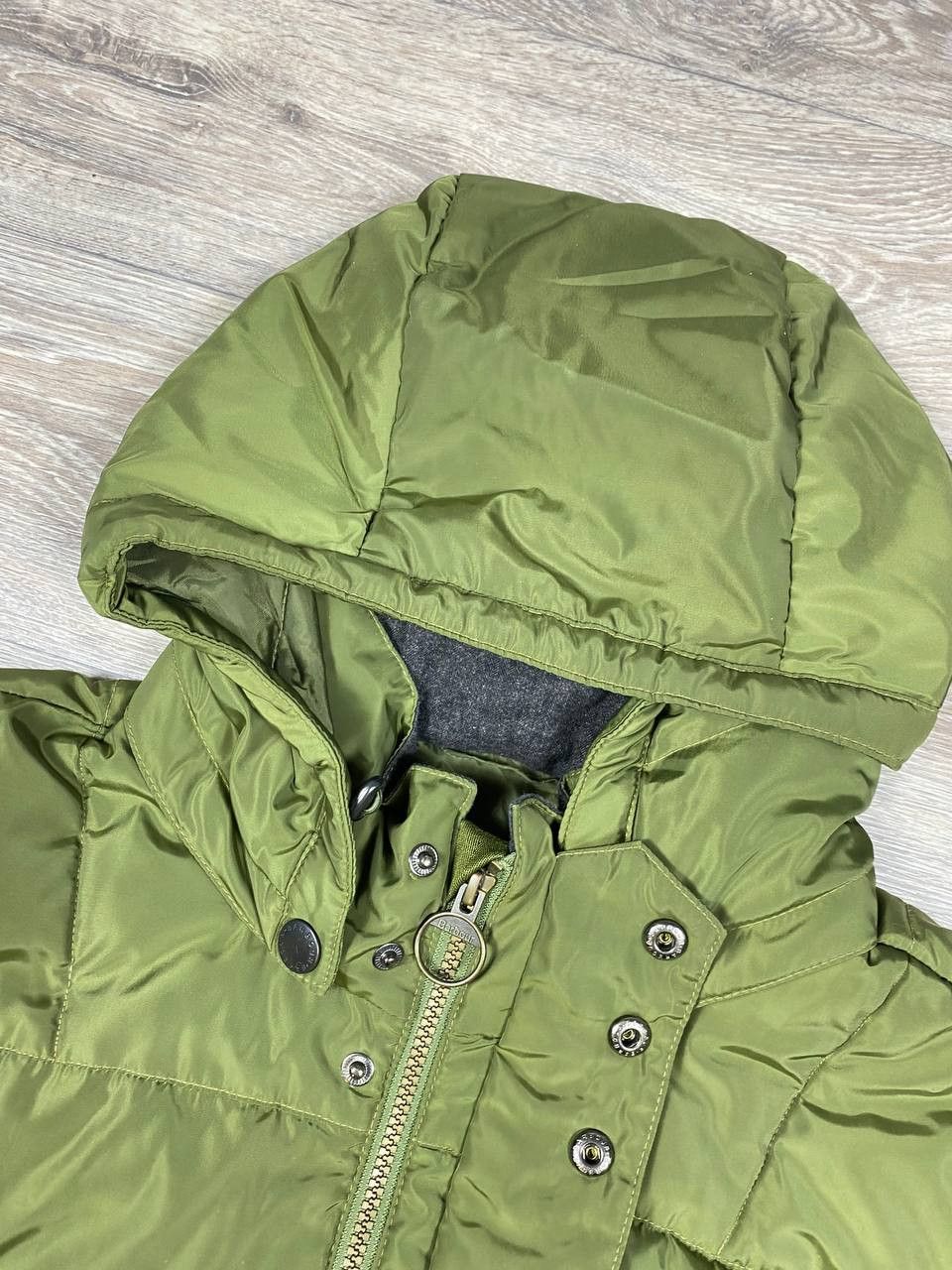 Barbour Men`s Barbour Retail Fairford Fibre Down Green Parka Jacket Size US XL / EU 56 / 4 - 8 Thumbnail
