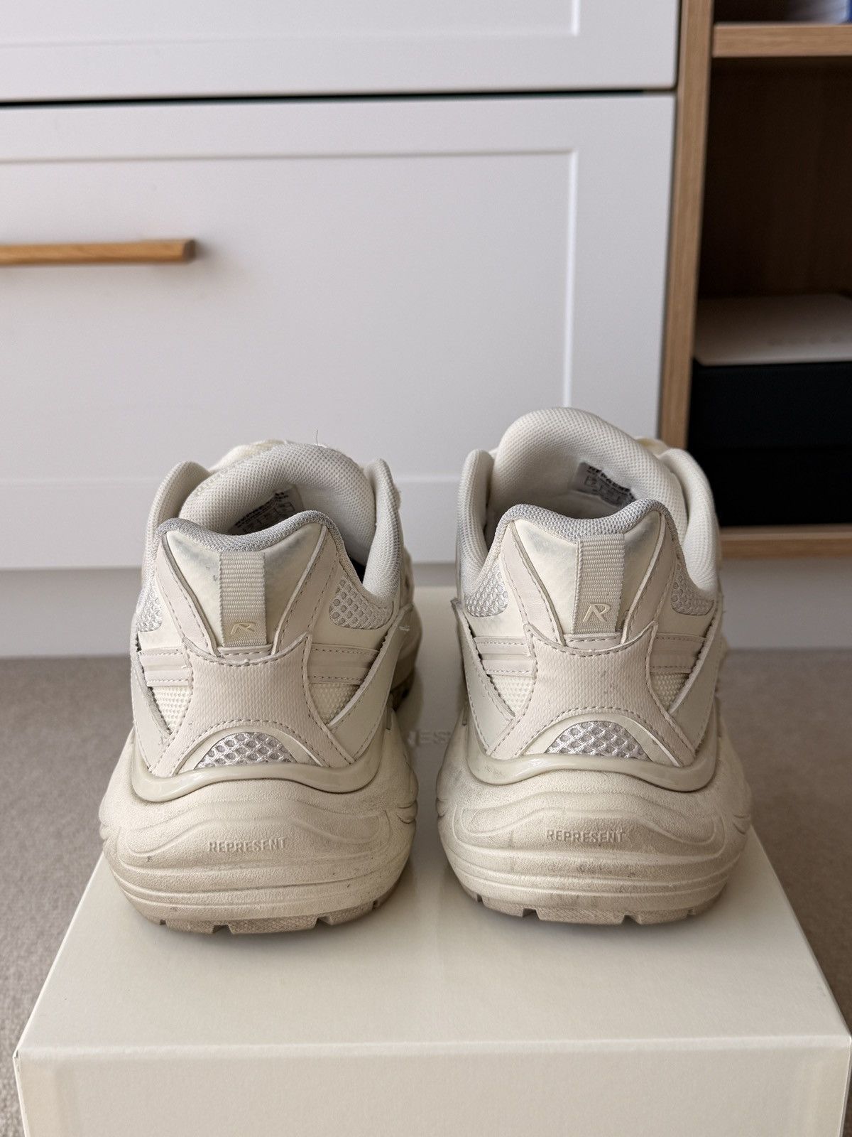 Represent Clo. Represent Clo Storm Runner – Off White – US 9 Size US 9 / EU 42 - 4 Thumbnail