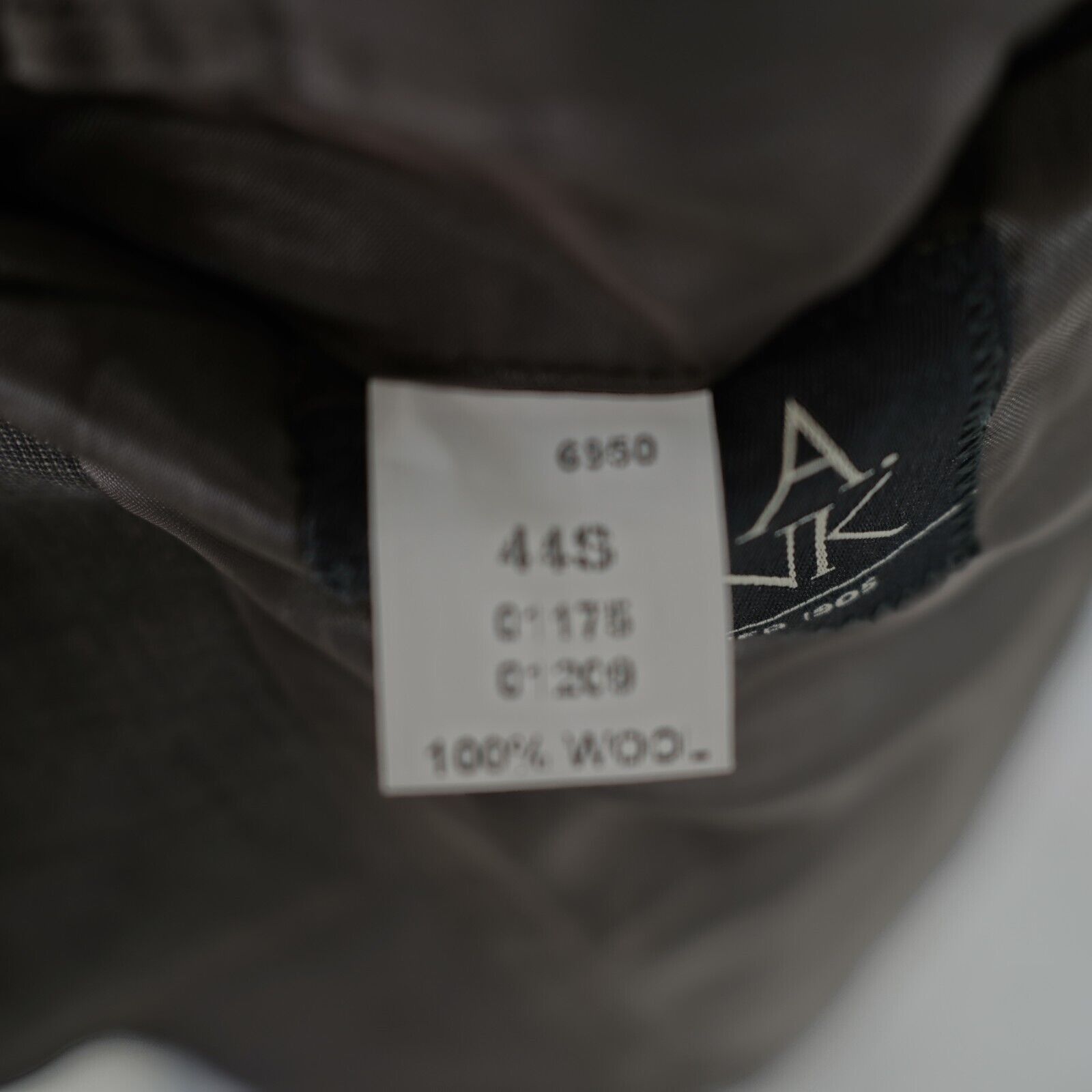 Jos. A. Bank Jos A Bank Green Beige Birdseye Wool 2 Piece Suit 44S 40/30 Size 44S - 13 Thumbnail