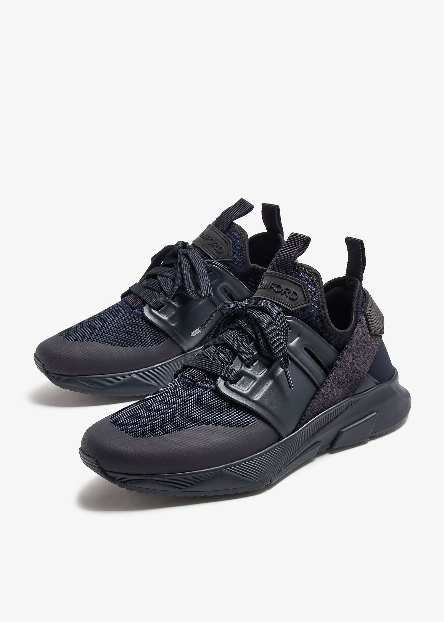 Tom Ford o1w1db10225 J1100 Size: 7.5 TF / Jago Low-Top Sneakers Navy Size US 7.5 / EU 40-41 - 5 Thumbnail