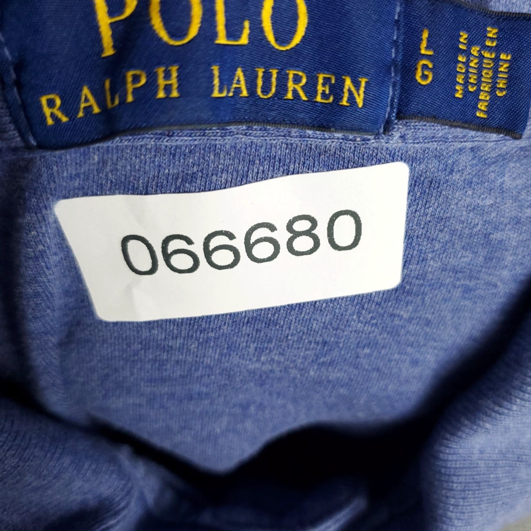 Ralph Lauren Ralph Lauren Polo Shirt Mens Large Blue Pony Casual Short Sleeve Shirt Size US L / EU 52-54 / 3 - 7 Thumbnail