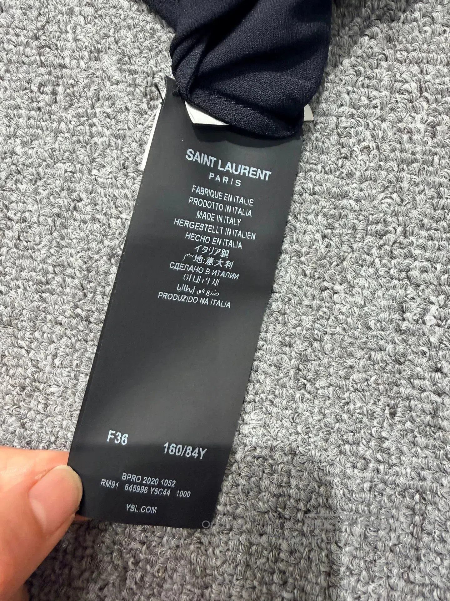 Japanese Brand Saint Laurent One-Shoulder Dress. Size XS / US 0-2 / IT 36-38 - 6 Thumbnail