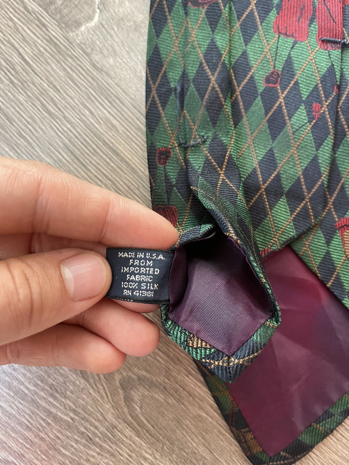 Polo Ralph Lauren × RRL Ralph Lauren Polo Ralph Lauren Tie 100% Silk Made in Italy Size ONE SIZE - 3 Thumbnail
