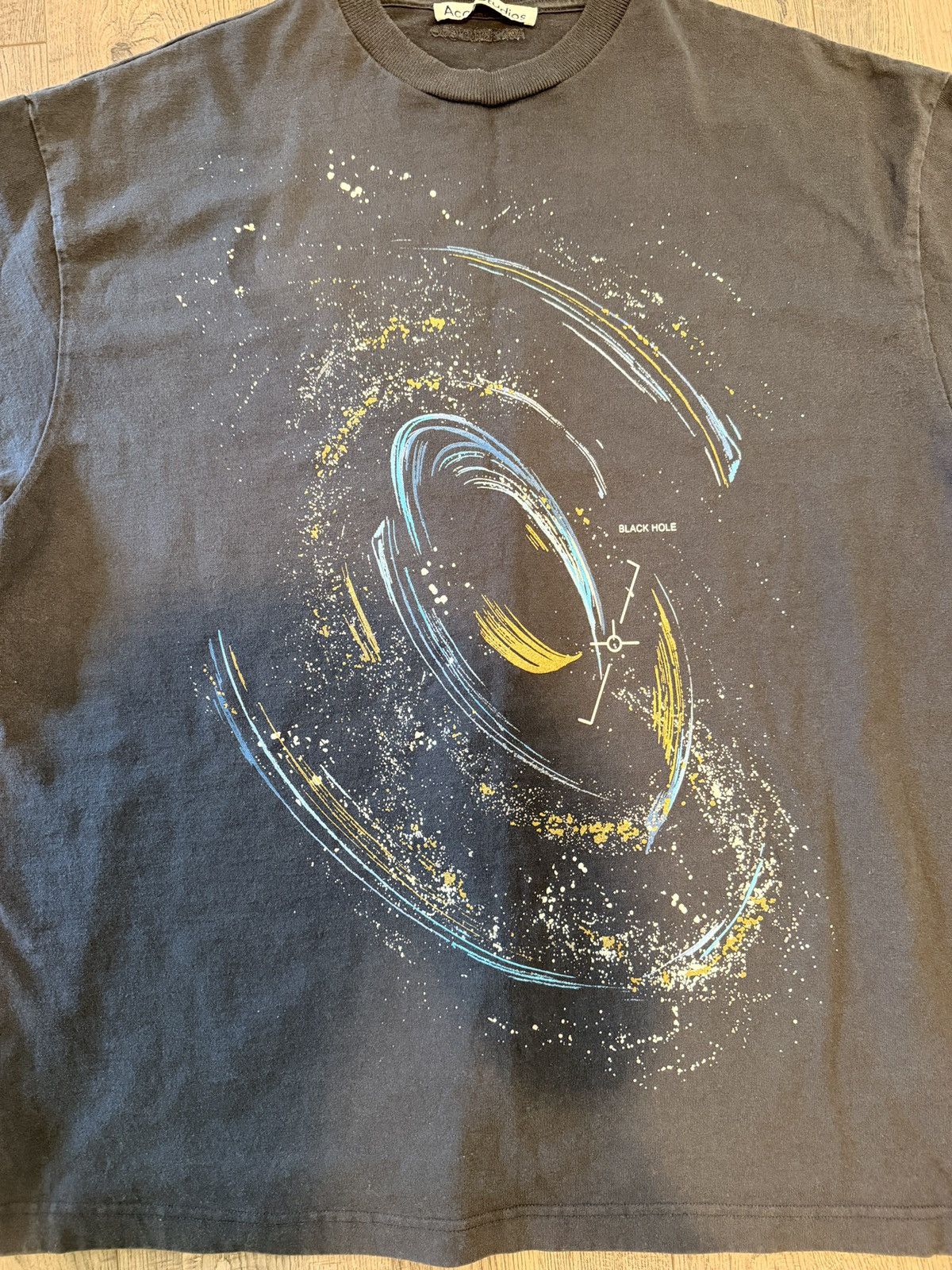 Acne Studios Acne studios black hole tee Size US S / EU 44-46 / 1 - 2 Thumbnail