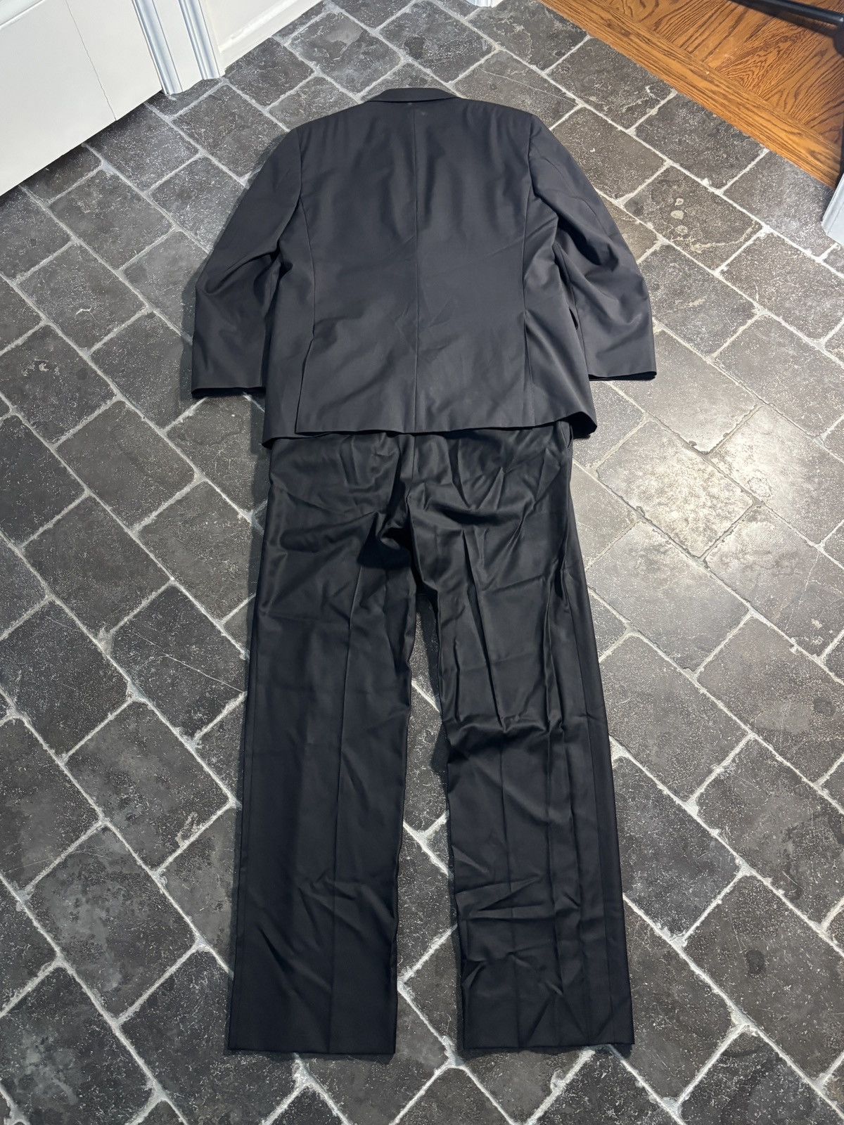 Canali Canali Suit Two Piece Suit Made in Italy Designer Two Tone Size 52R - 22 Thumbnail
