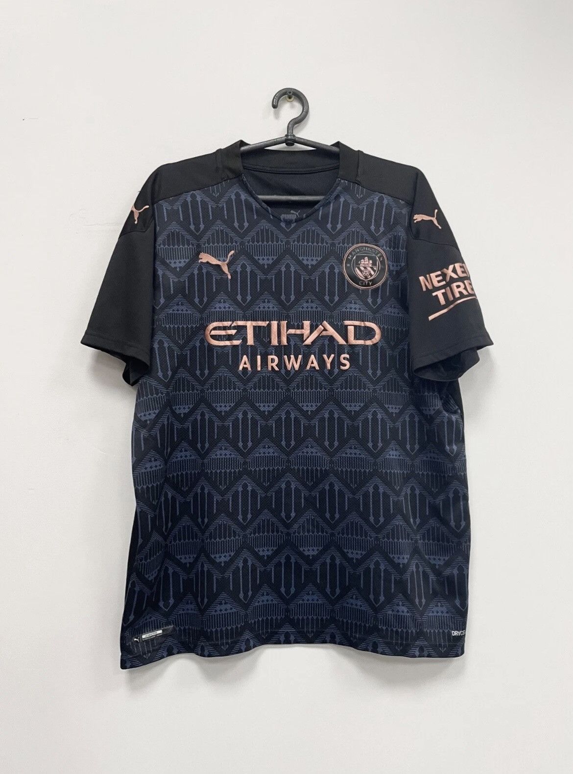 Puma Manchester City 2020/2021 Away Football Shirt Jersey Puma Size US XL / EU 56 / 4 - 1 Thumbnail