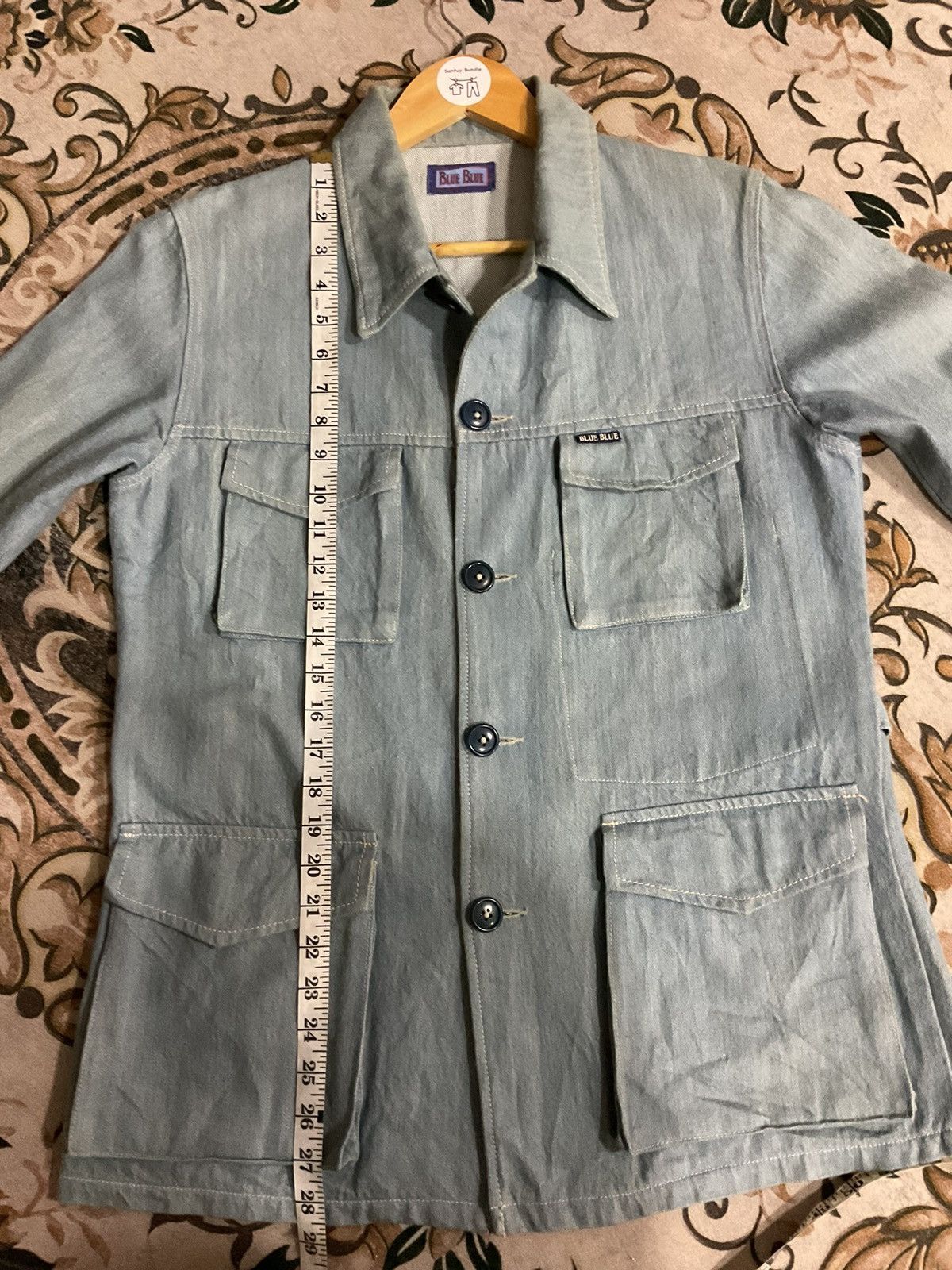 Blue Blue Japan Blue blue x HR market x selvadge Size US S / EU 44-46 / 1 - 6 Thumbnail