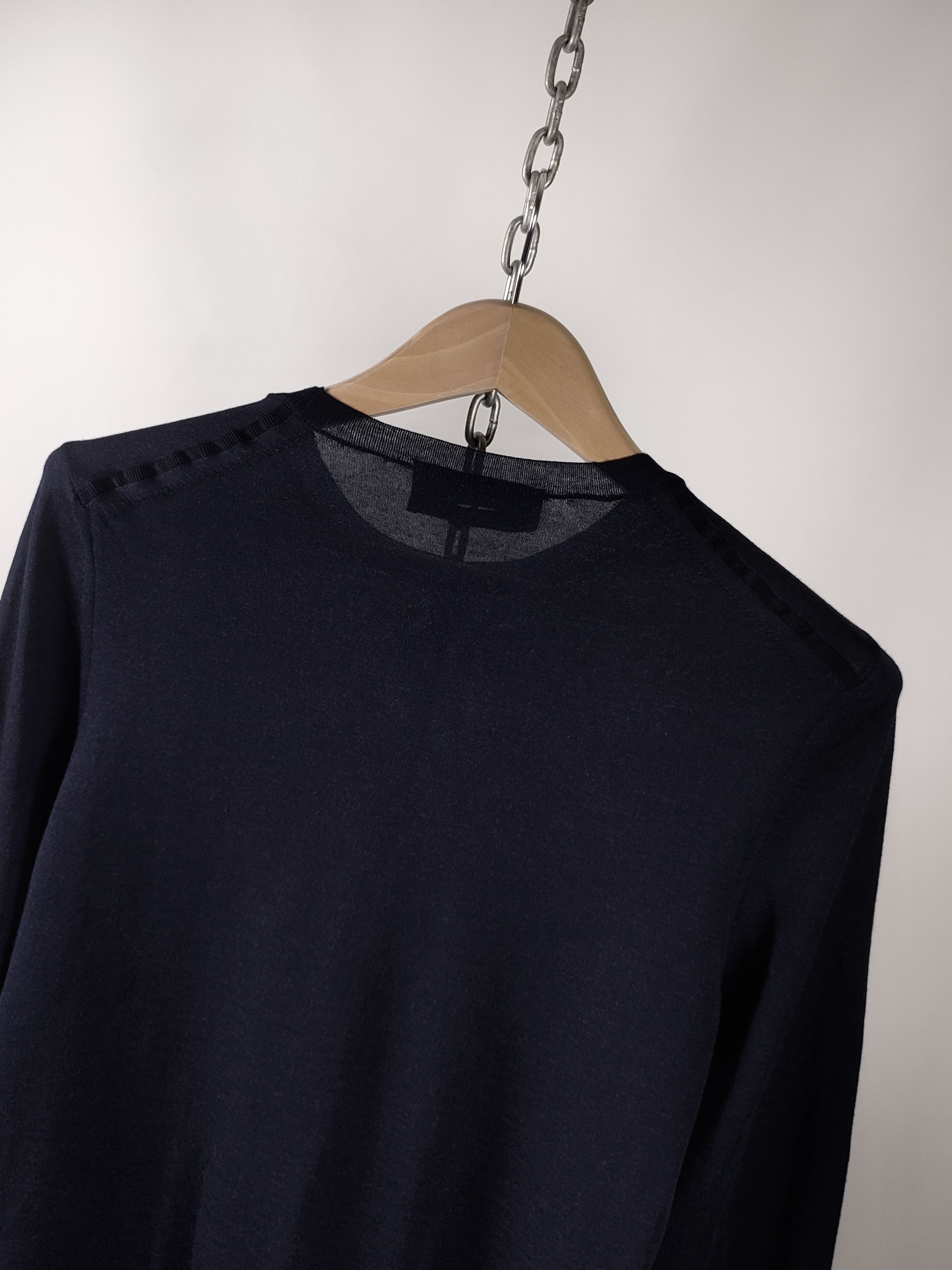 Saint Laurent Paris Yves Saint Laurent YSL Logo Wool Knit Jumper Sweater Size US M / EU 48-50 / 2 - 12 Thumbnail