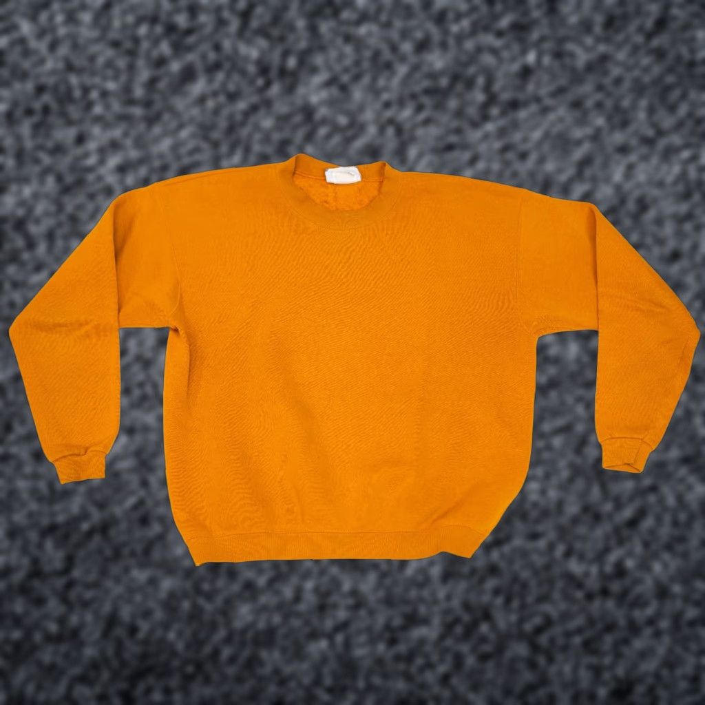 Lee VINTAGE Lee Sweatshirt Adult L Orange Crewneck Pullover Casual Hunting 90s VTG Size L / US 10 / IT 46 - 1 Thumbnail