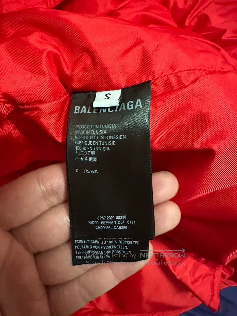 Balenciaga Balenciaga World of Tomorrow Down Puffer Coat Size US S / EU 44-46 / 1 - 3 Thumbnail