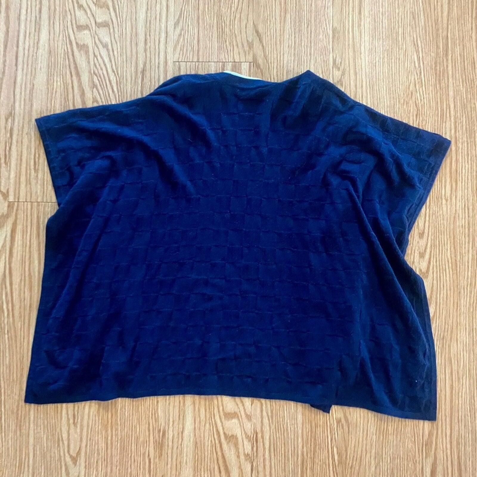 Other Draper James Blue Wool Cashmere Cardigan Womens Medium Large Size M / US 6-8 / IT 42-44 - 8 Thumbnail
