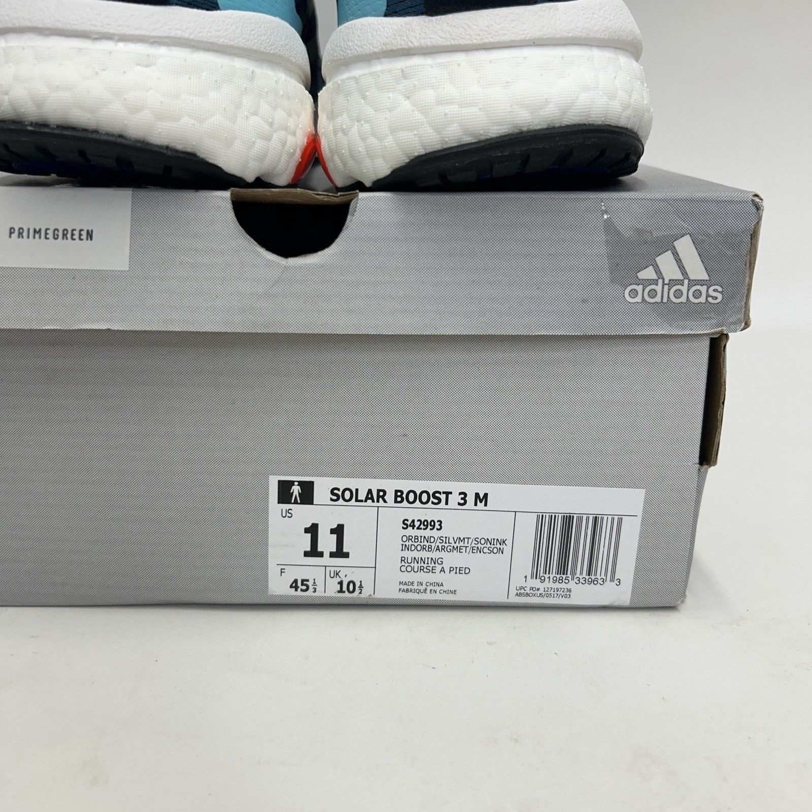 Adidas Adidas Solar Boost 3 “Orbit indigo Silver Ink Blue” S42993 Size US 11 / EU 44 - 5 Thumbnail