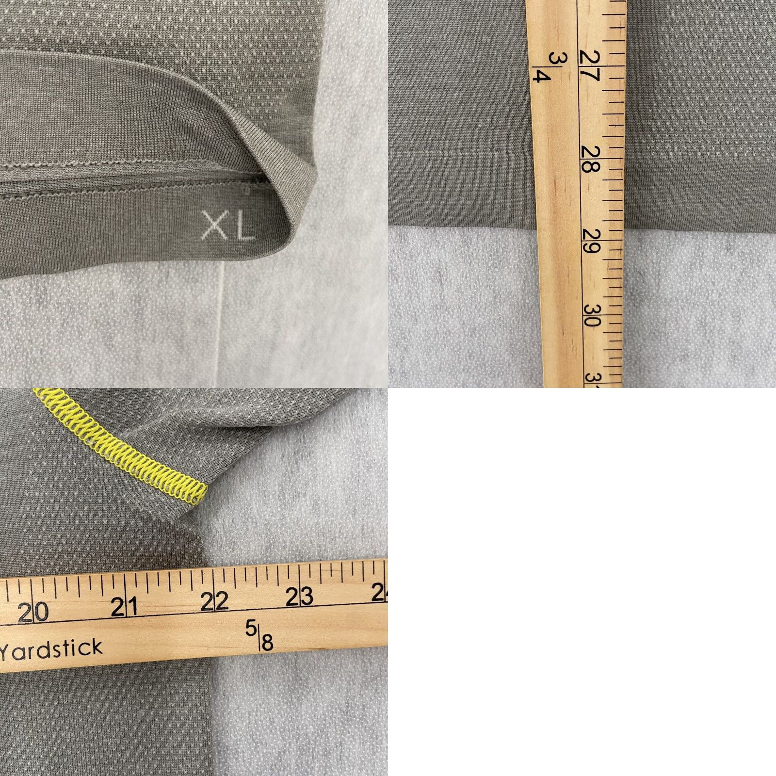 Lululemon Lululemon Metal Vent Tech Shirt Men XL Heather Gray Short Sleeve Active Top Cross Training Gym Running Athleisure Mens Size US XL / EU 56 / 4 - 8 Thumbnail