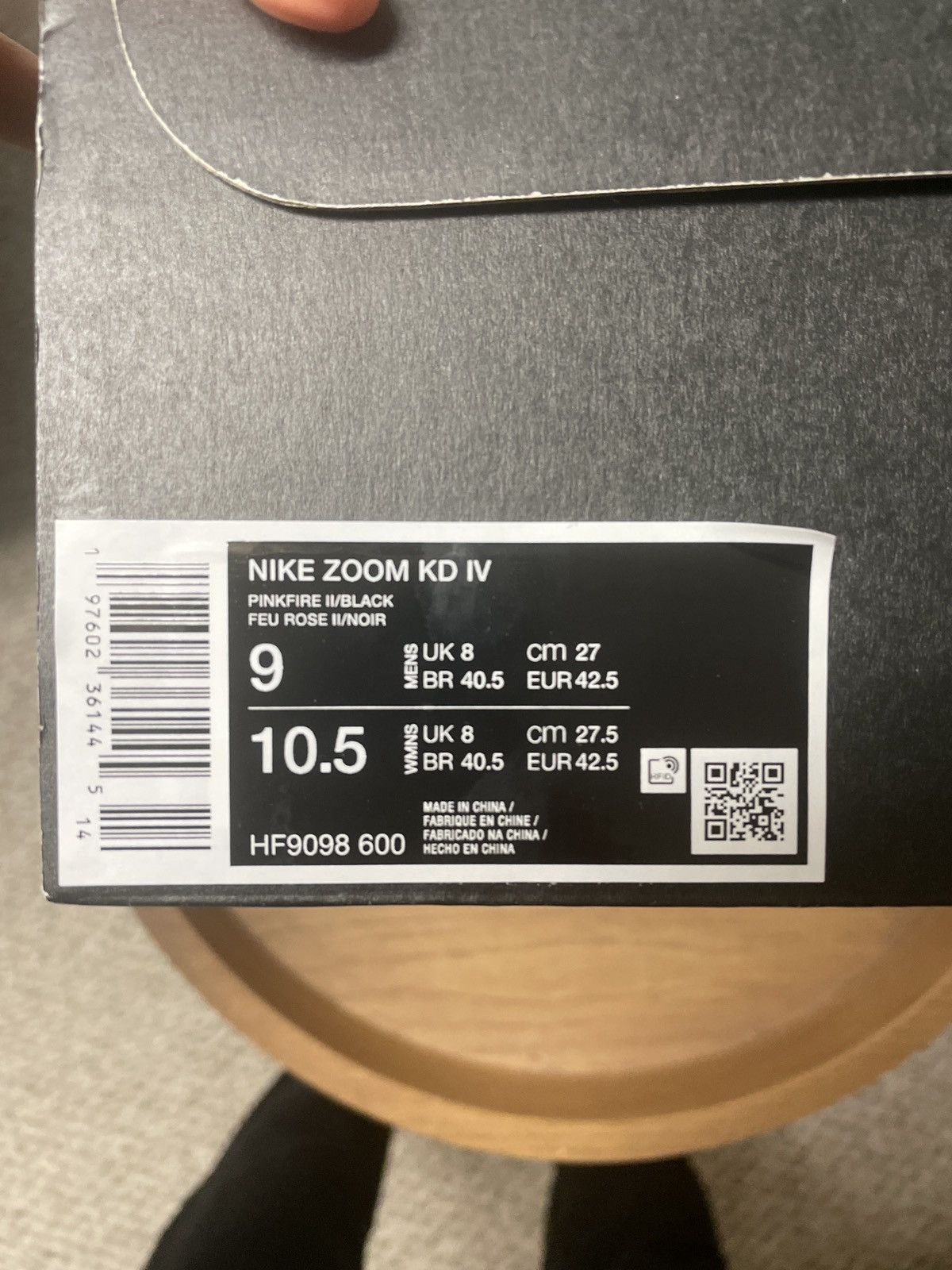 Nike Nike Zoom KD IV Size US 9 / EU 42 - 7 Thumbnail