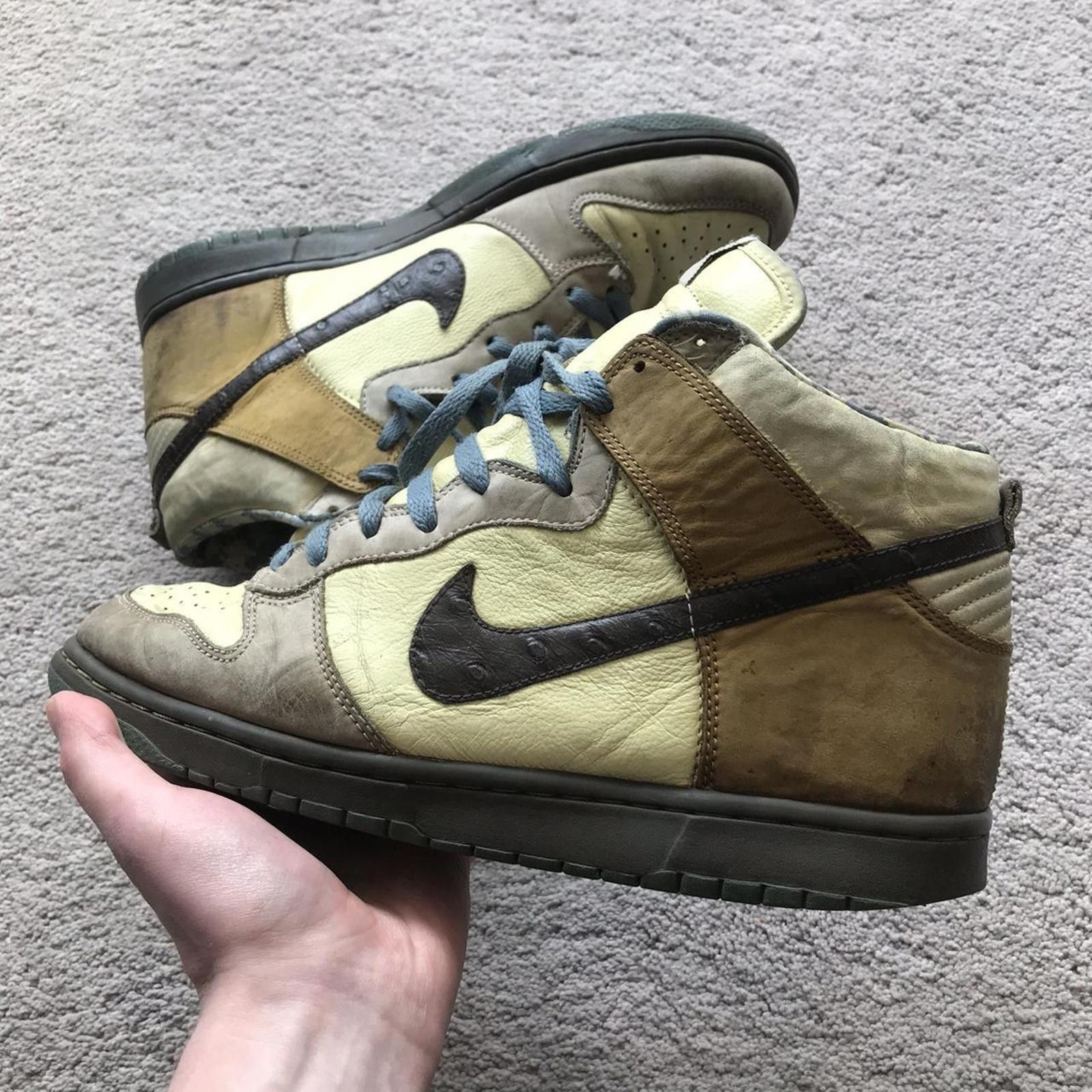 Nike Vintage Nike Dunk High PRM Lemonade 2006 Size US 10 / EU 43 - 2 Thumbnail