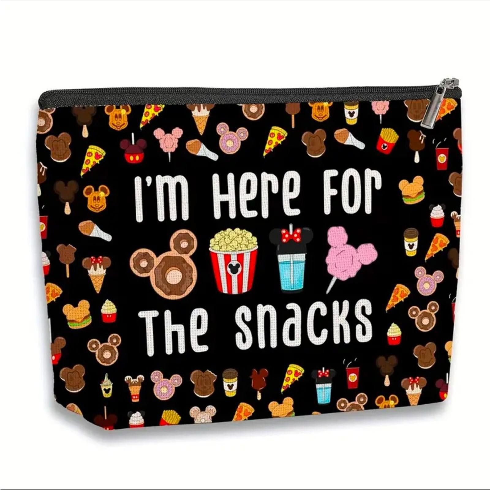 Designer Disney Style Snack Cosmetic Bag NWT Size ONE SIZE - 2 Thumbnail
