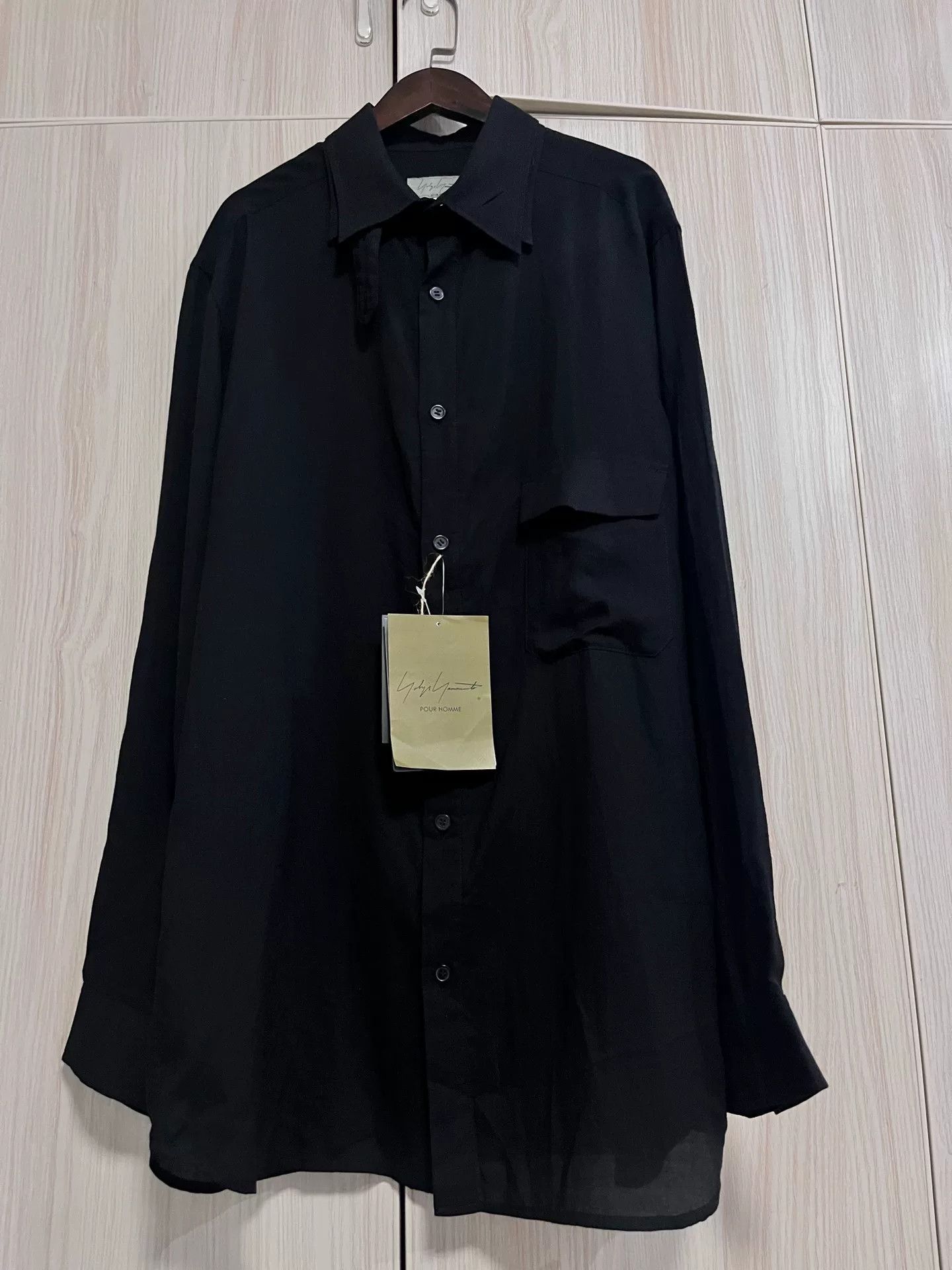 Yohji Yamamoto Yohji Yamamoto Layered Collar Shirt Size US L / EU 52-54 / 3 - 1 Thumbnail
