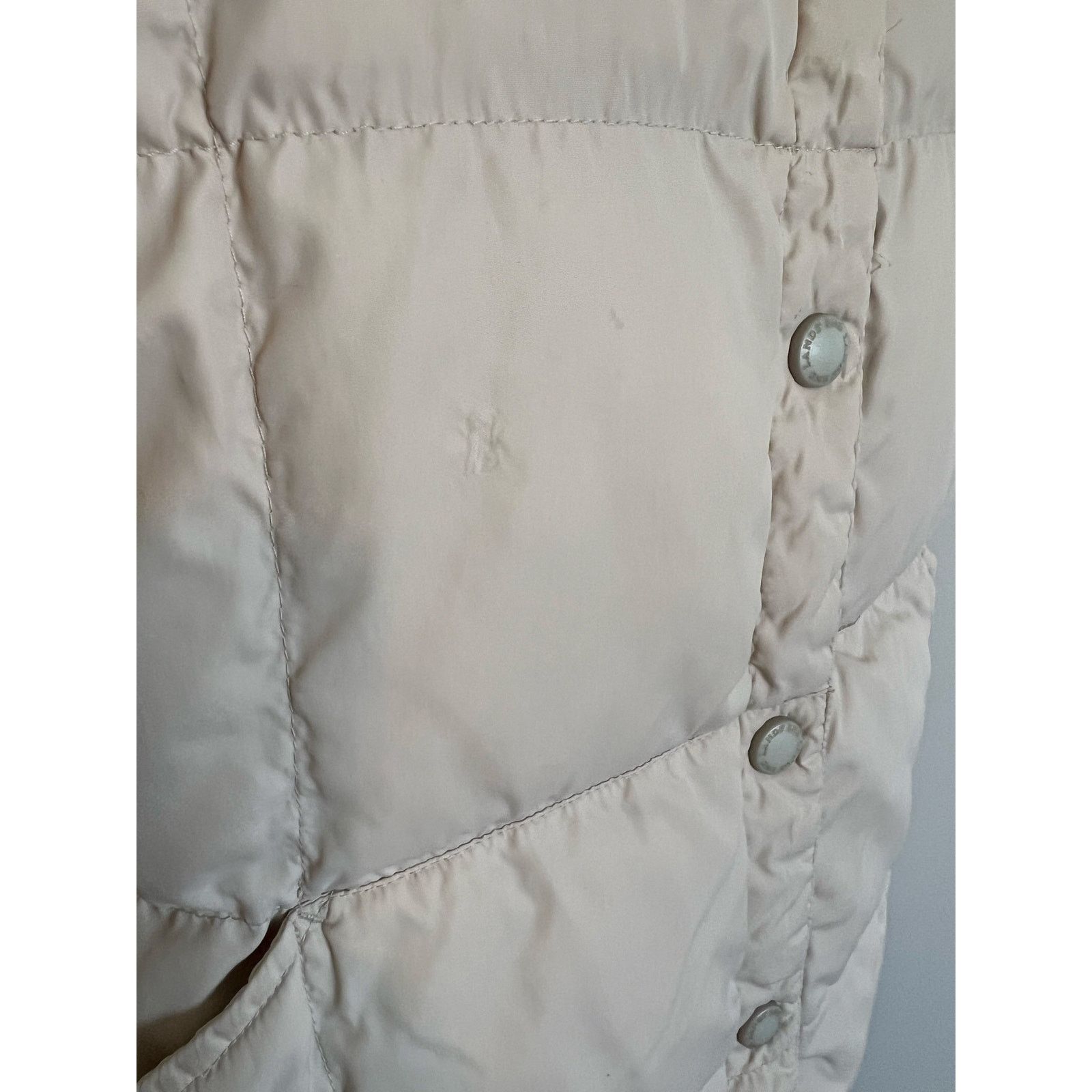 Lands' End Lands’ End Full Button Sleeveless Puffer Vest Medium Size M / US 6-8 / IT 42-44 - 7 Thumbnail