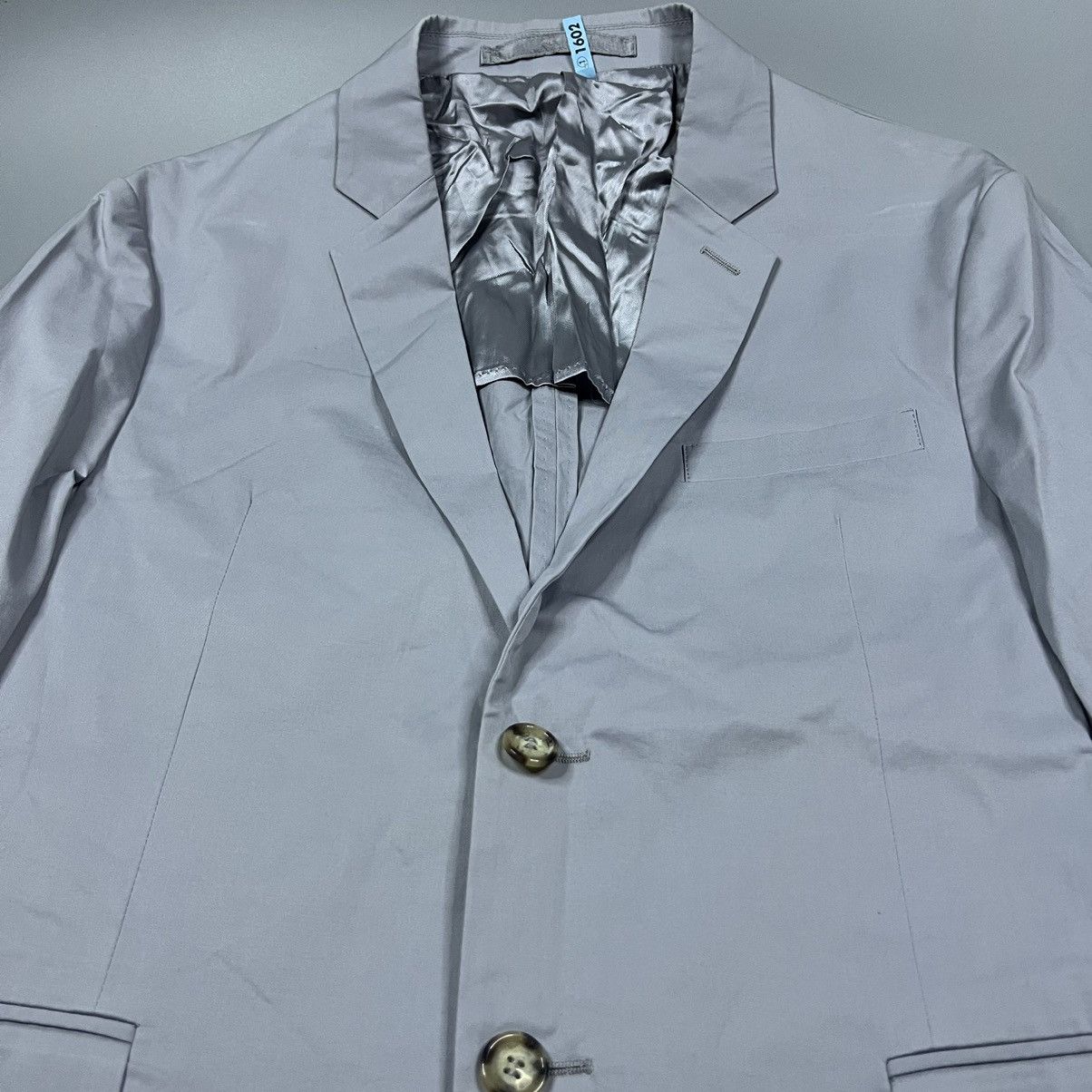 Prada Prada 2011 Nylon Blazer Silver Grey Size XL / US 12-14 / IT 48-50 - 8 Thumbnail