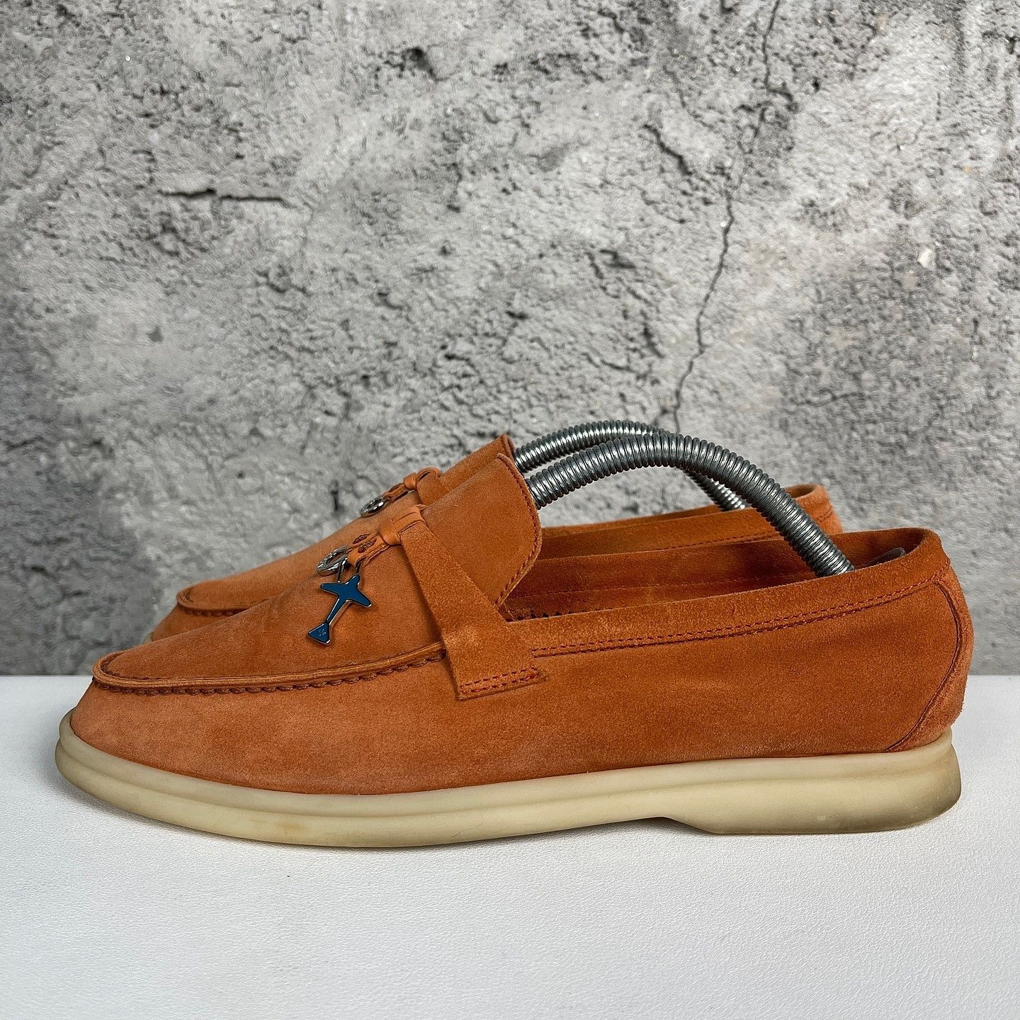 Loro Piana Loro Piana Summer Charms Walk Suede Loafers Size 37 Size US 7 / IT 37 - 1 Thumbnail