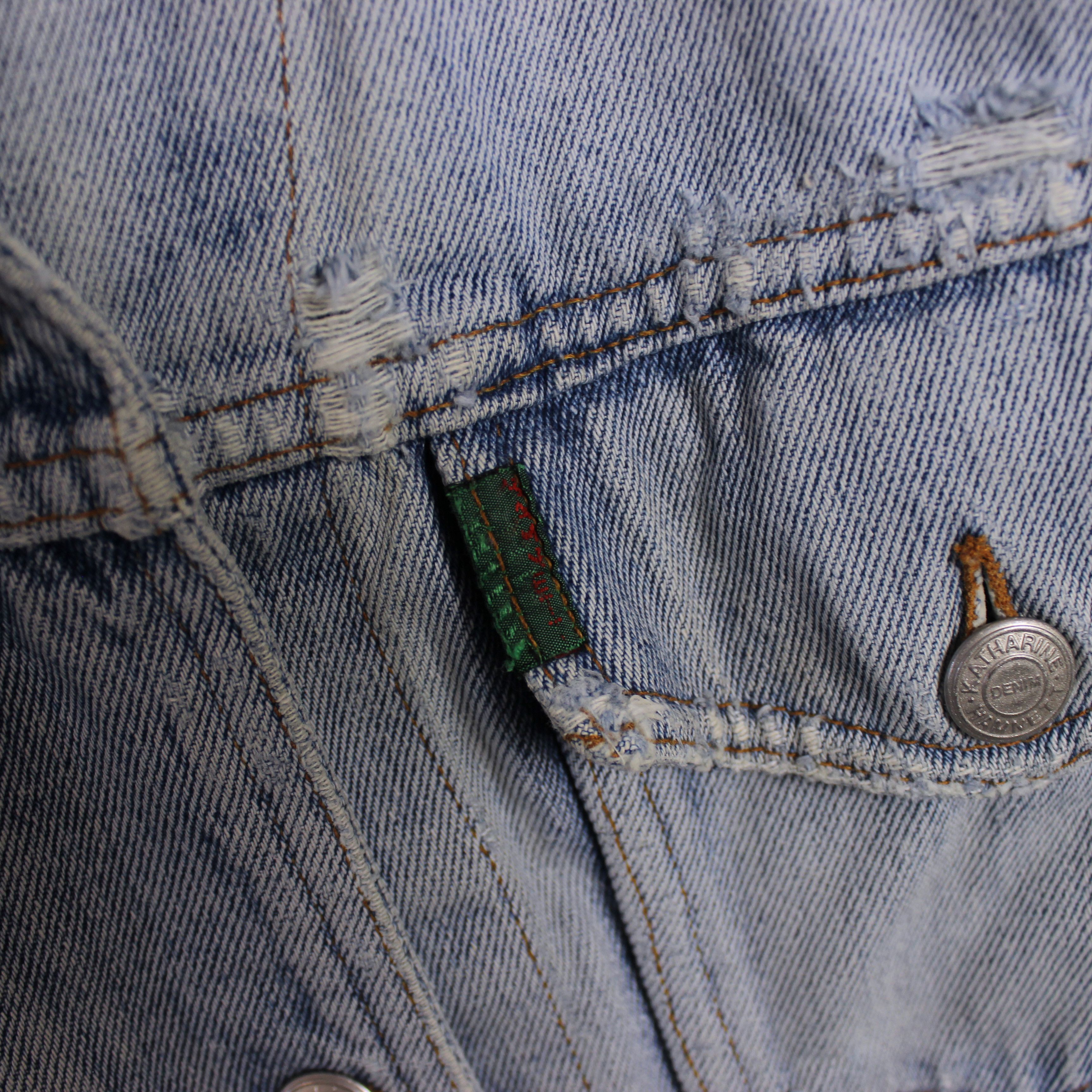 Katharine Hamnett London Katharine Hamnett London denim jacket women XS S blue Size S / US 4 / IT 40 - 8 Thumbnail