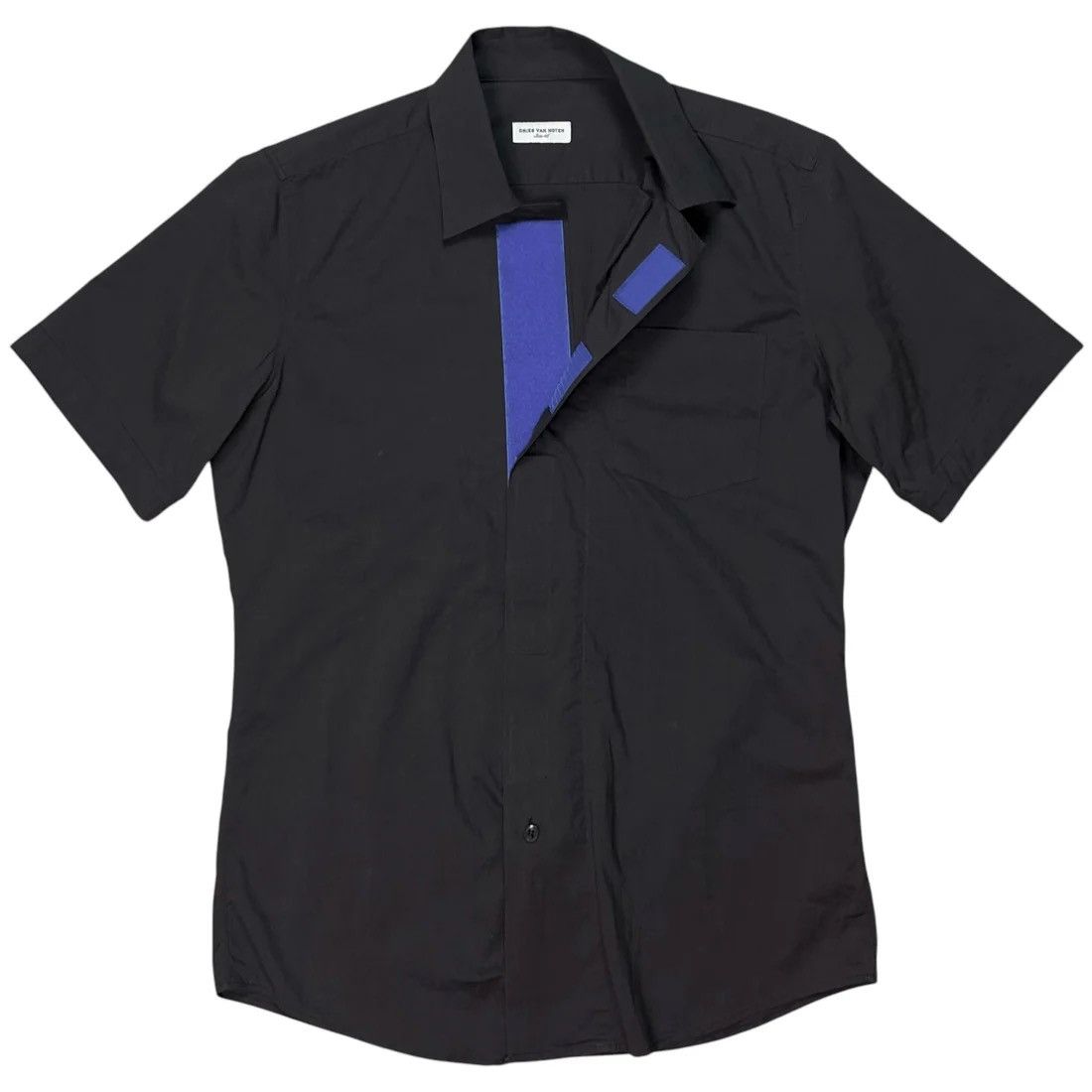 Dries Van Noten Dries Van Noten Velcro Bowling Shirt - SS13 Size US S / EU 44-46 / 1 - 1 Thumbnail