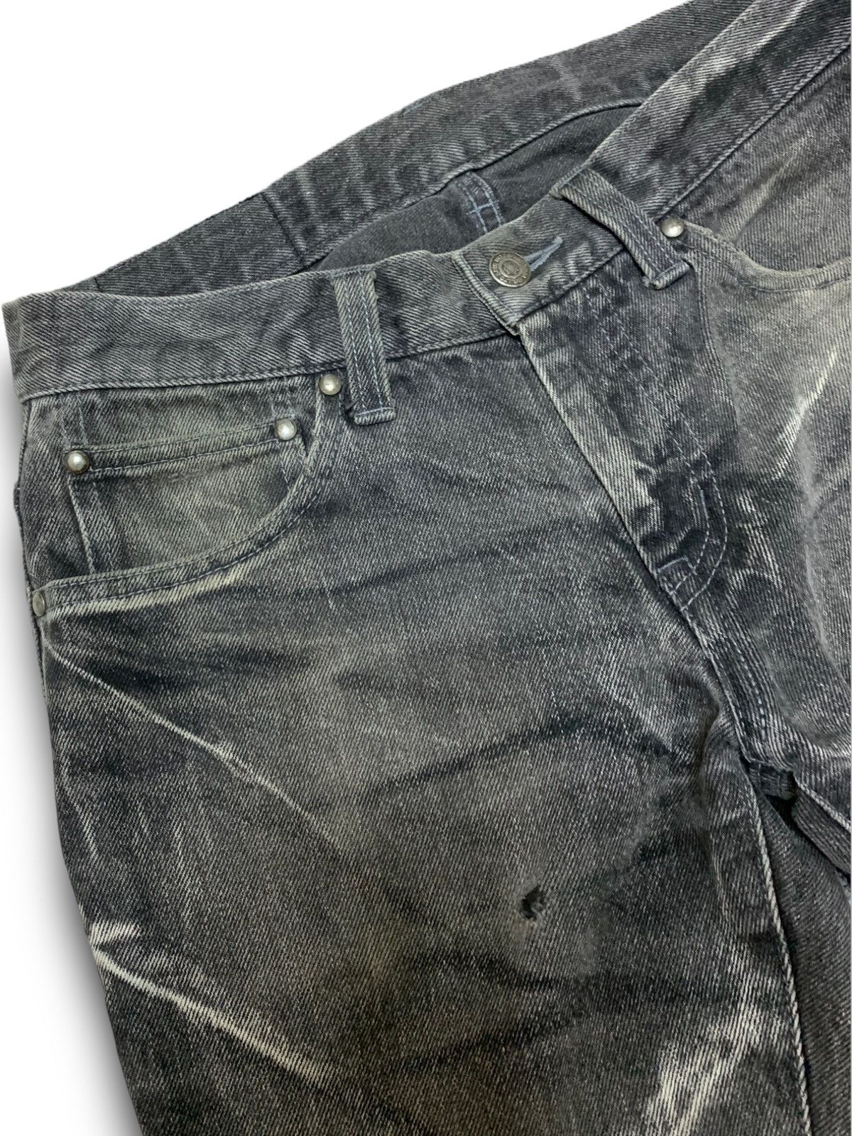 Japanese Brand × Tornado Mart VINTAGE TORNADO MART DISTRESSED DESIGN JAPANESE BRAND JEANS Size US 31 - 7 Thumbnail