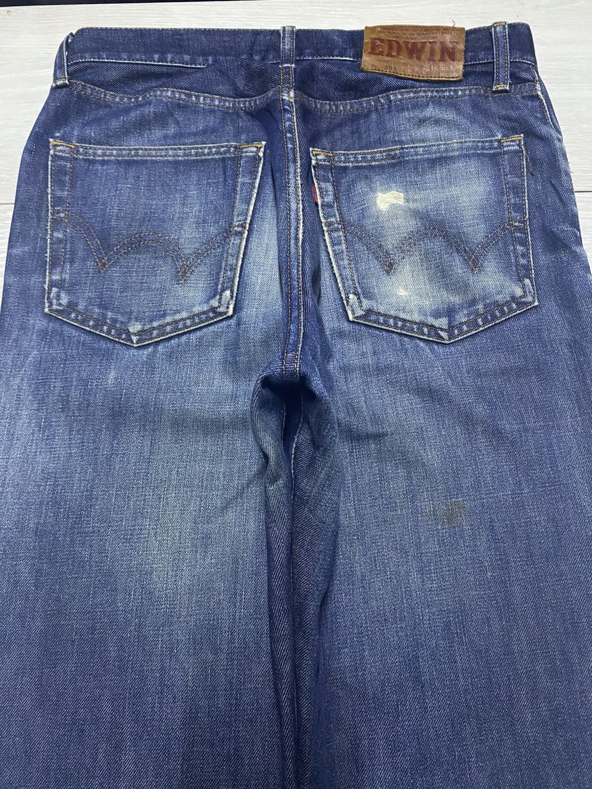 Edwin Vintage Edwin 503 Mud wash Loose Jeans Size US 30 / EU 46 - 4 Thumbnail