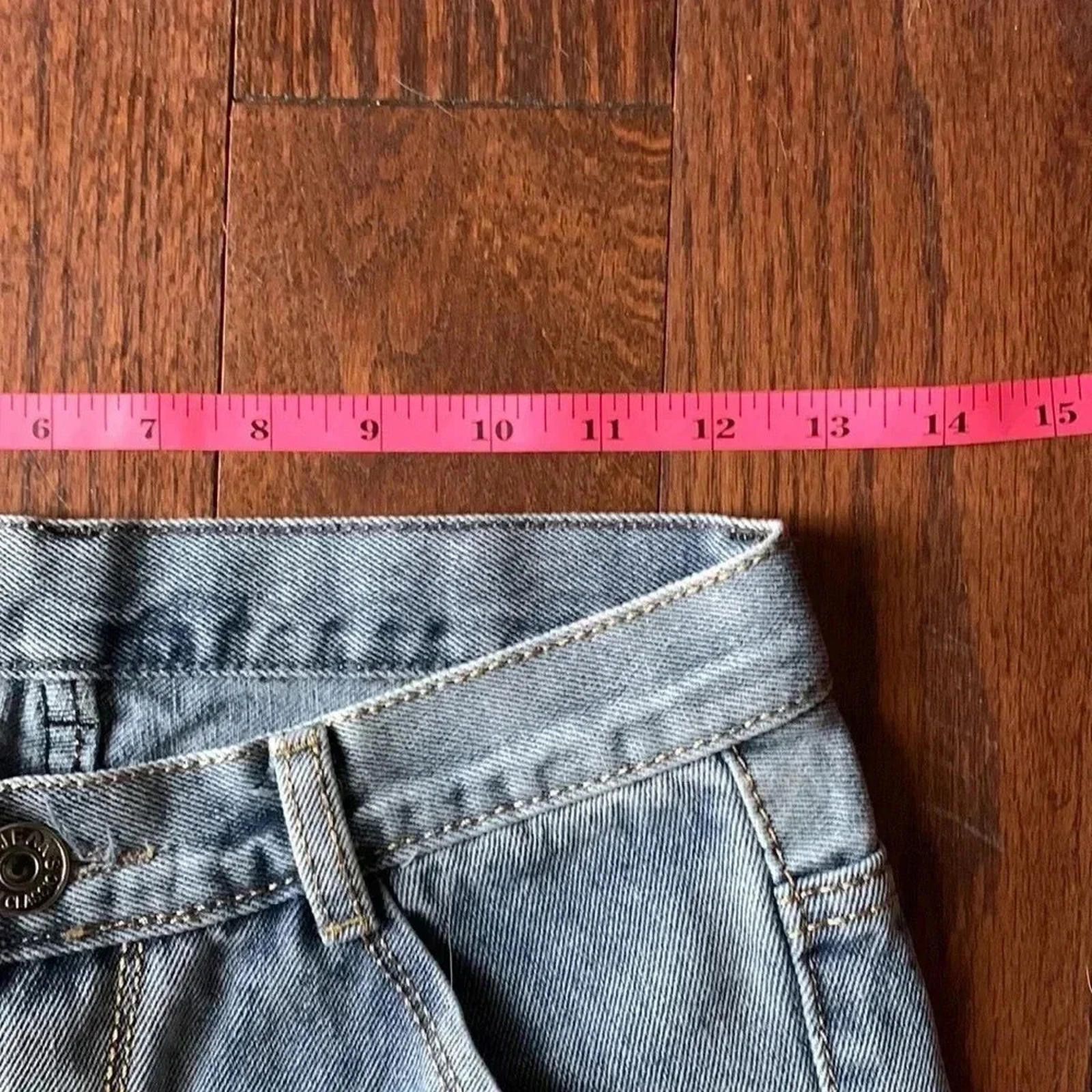 Designer Distressed blue jeans Size 30" / US 8 / IT 44 - 3 Thumbnail