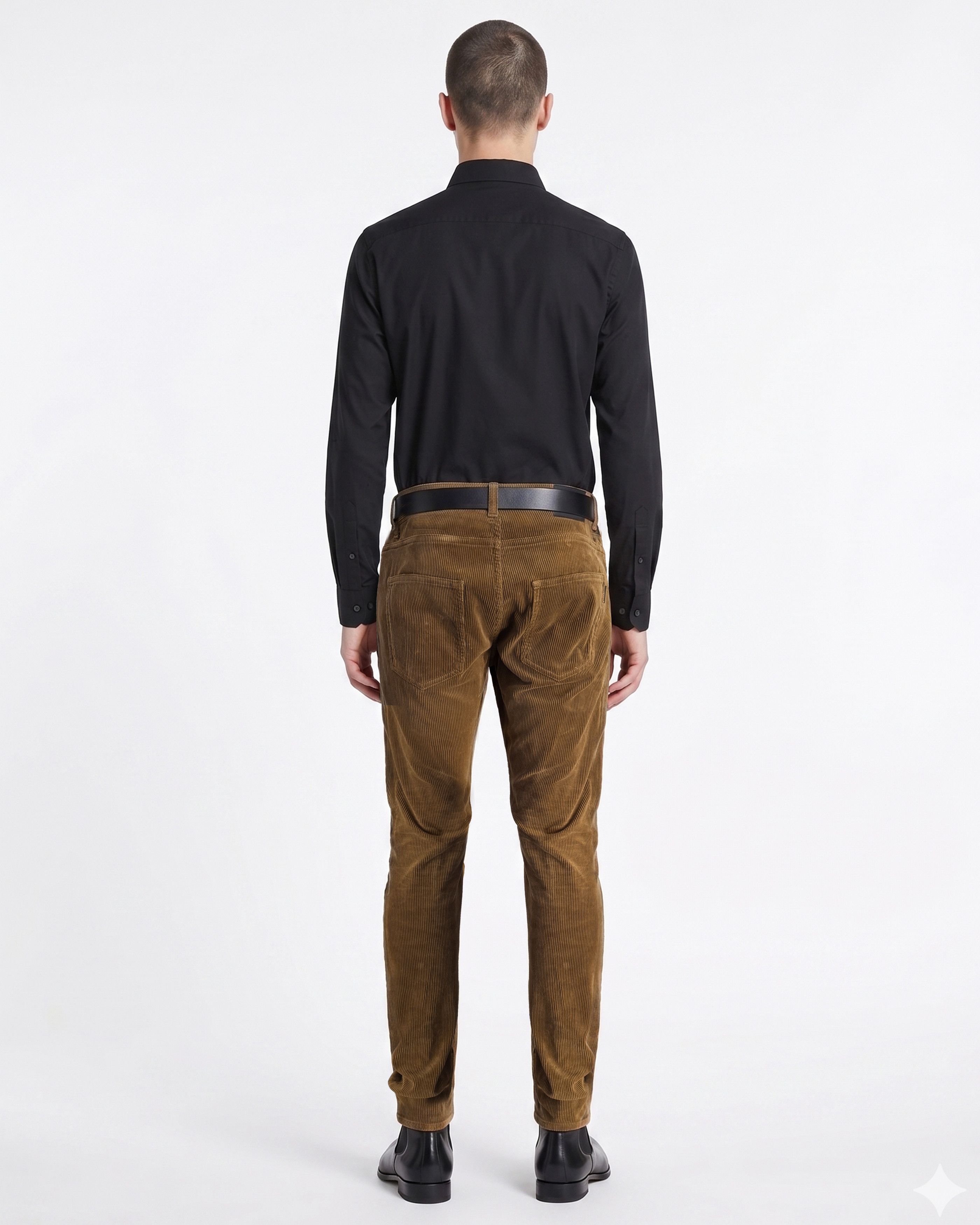 Saint Laurent Paris SLP Camel Corduroy D14 Pants Size US 31 - 17 Thumbnail