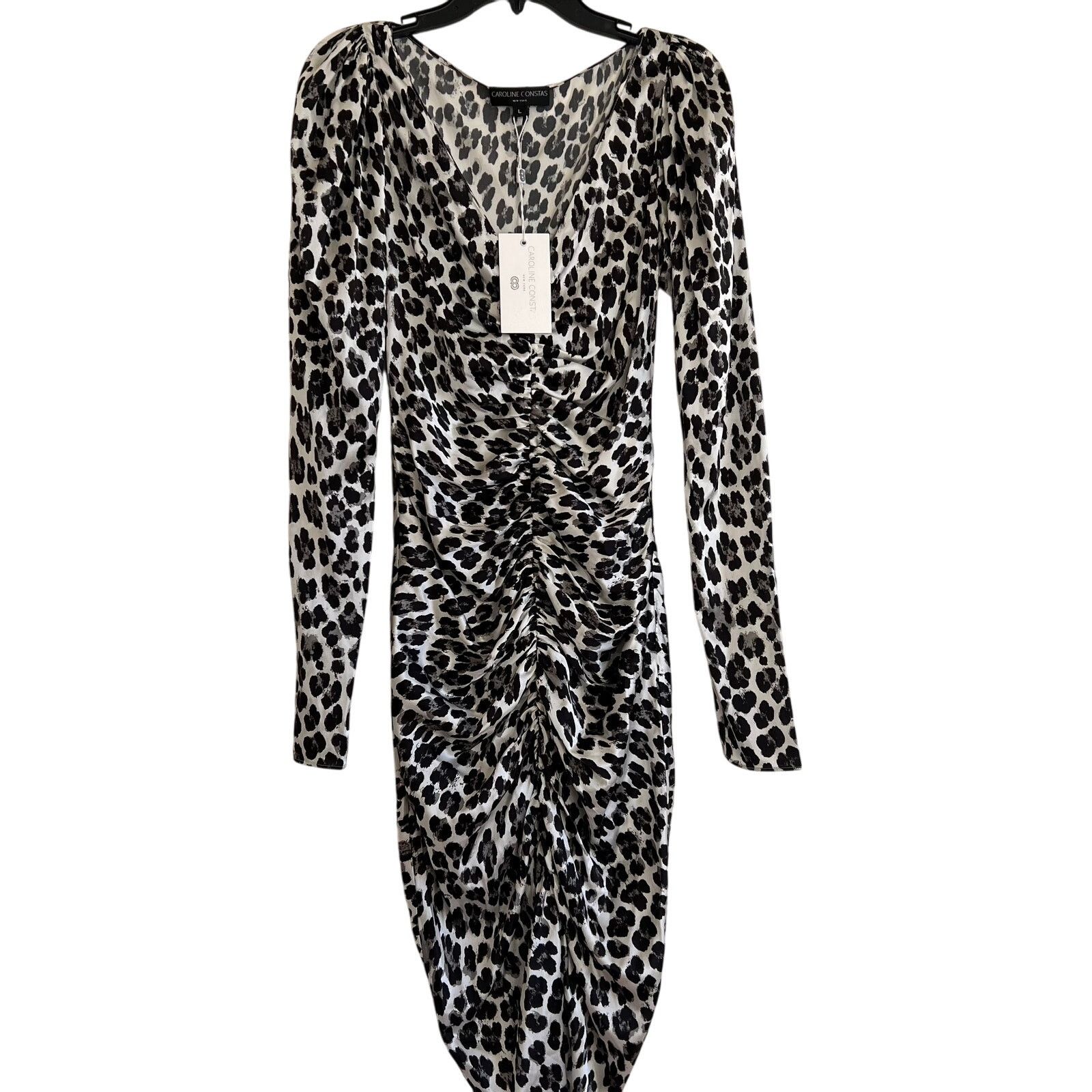 CAROLINE CONSTAS caroline constas colette mini dress size L silk C6 Size L / US 10 / IT 46 - 2 Thumbnail