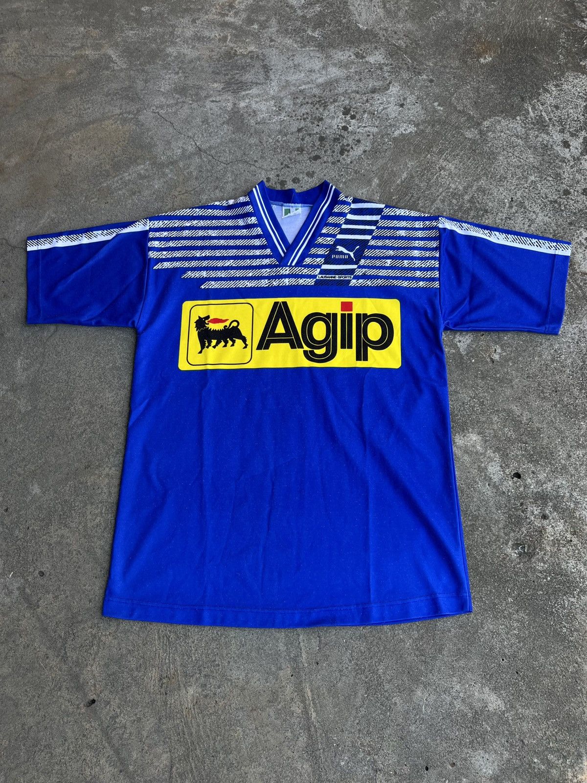 Crazy Vintage Lausanne-Sport Jersey 1992 Home Puma Agip L