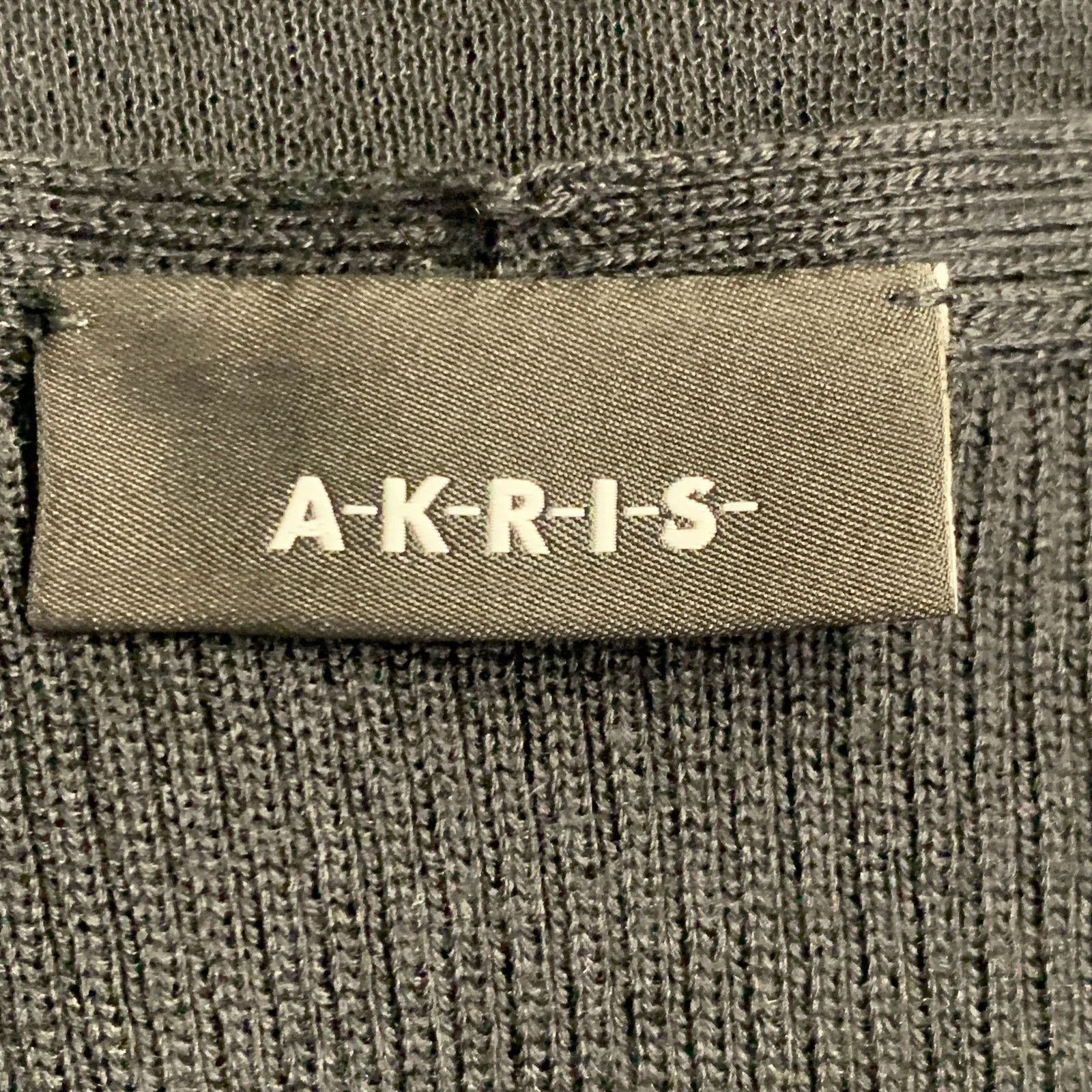 Akris AKRIS Size L Black Silk Cotton Layered Tank Casual Top Size L / US 10 / IT 46 - 5 Thumbnail