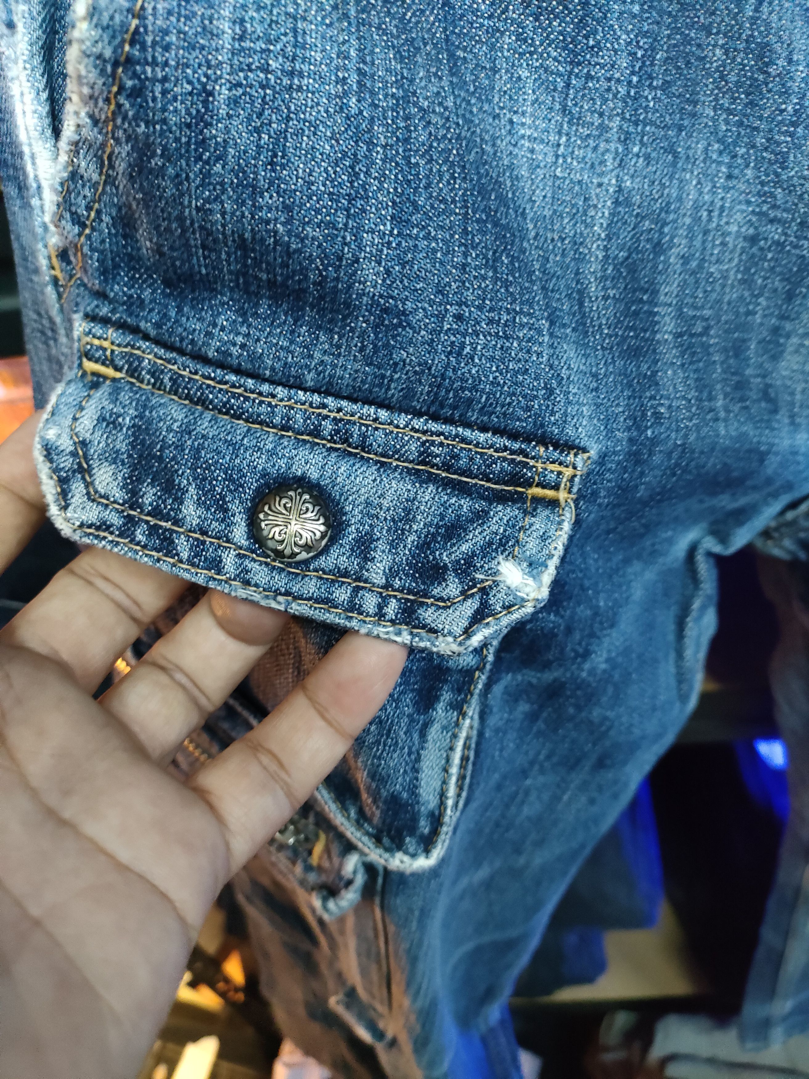 If Six Was Nine Flare Surplus Multipocket Denim Size US 30 / EU 46 - 7 Thumbnail