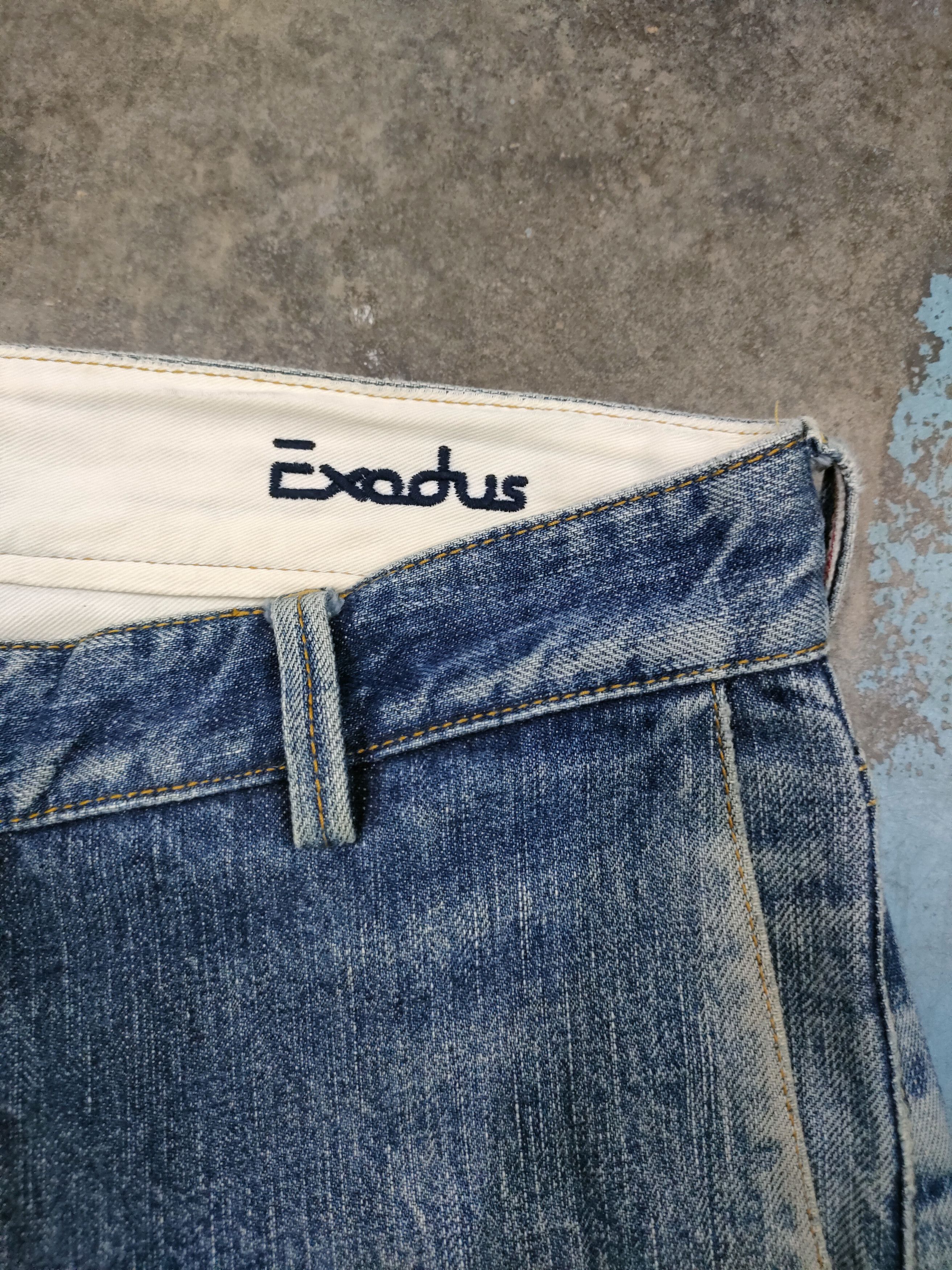 Exodus × Japanese Brand Exodus Selvedge Japan jeans Size US 33 - 9 Thumbnail