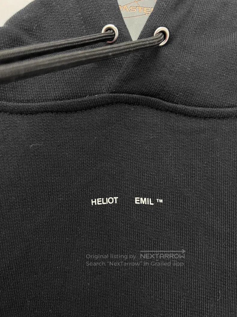 Heliot Emil Heliot Emil Heavyweight Hooded Sweatshirt Size US M / EU 48-50 / 2 - 4 Thumbnail