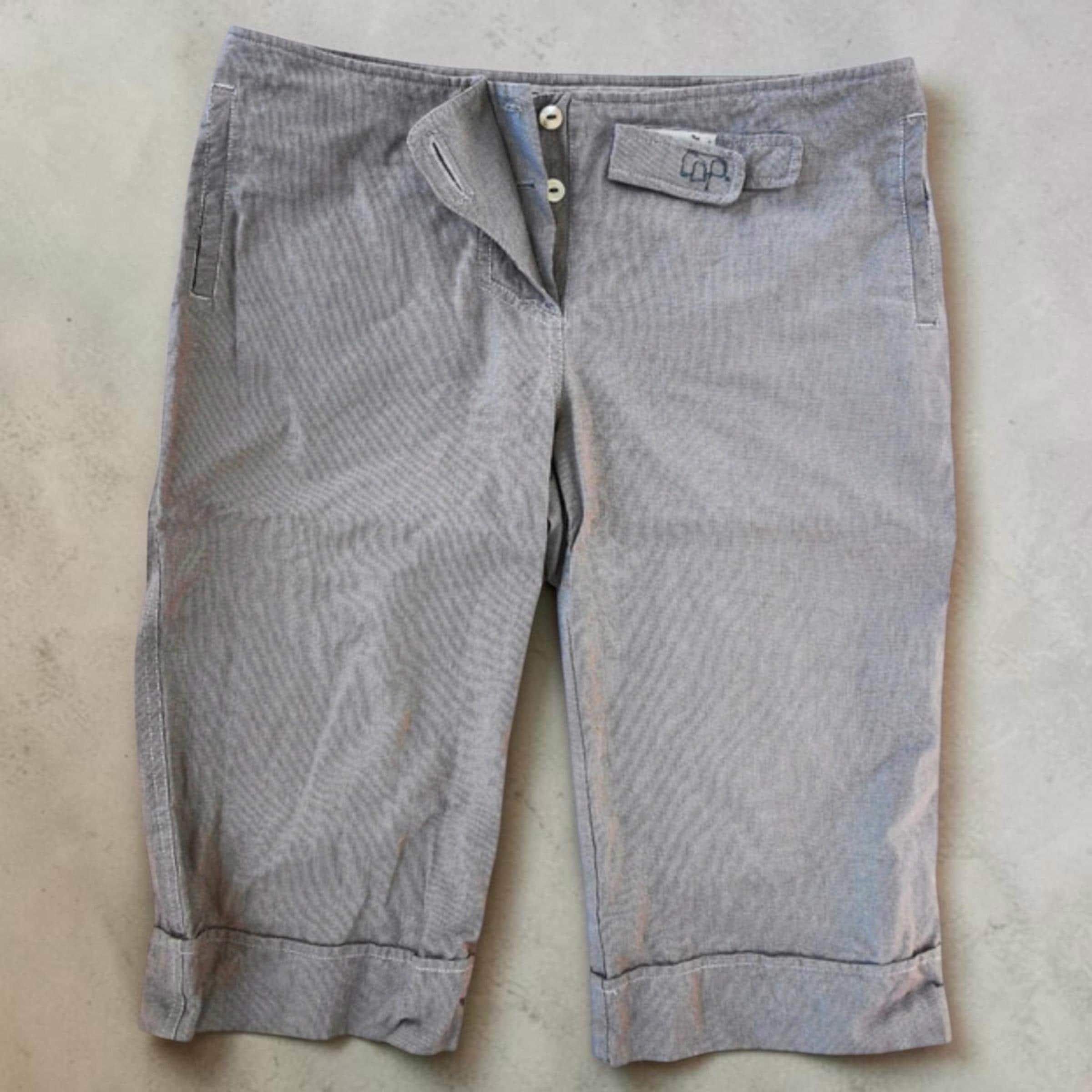 Cop Copine The Cop Copine Long Bermuda Shorts Capri Pants Size 30" / US 8 / IT 44 - 3 Thumbnail