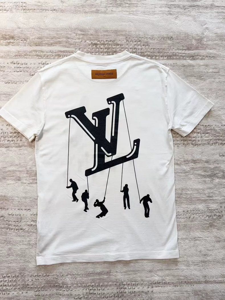 Louis Vuitton Louis Vuitton Short Sleeve Shirt with Logo -2505 Size US S / EU 44-46 / 1 - 7 Thumbnail
