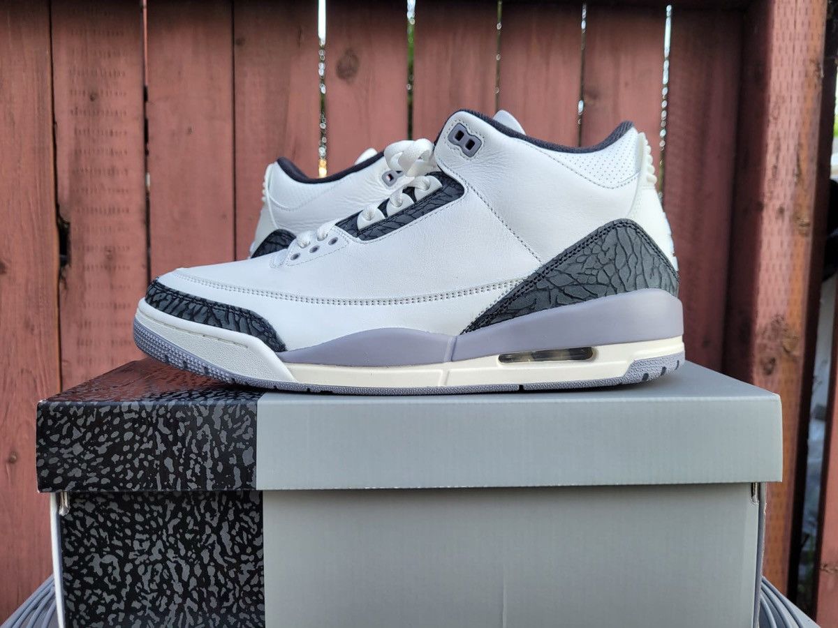 Jordan Brand Jordan 3 Grey Cement Size US 12 / EU 45 - 1 Thumbnail