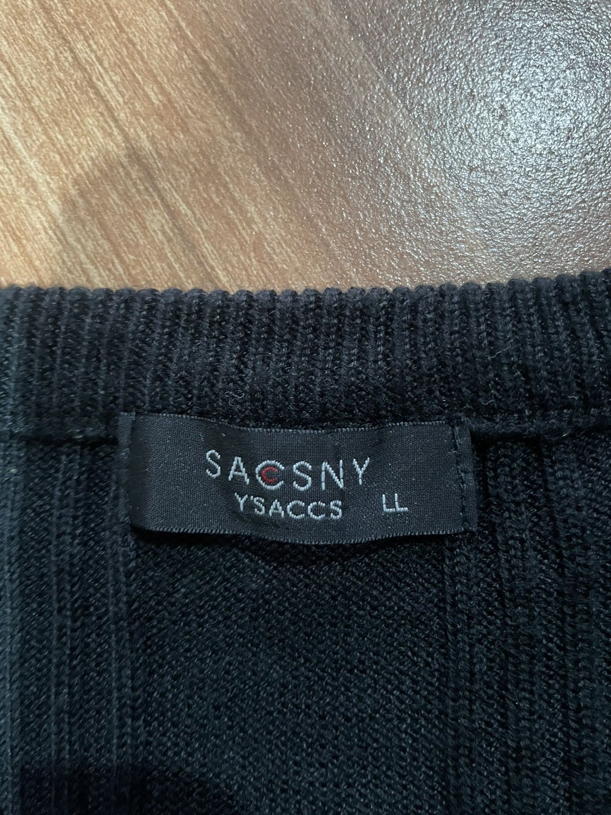 Yohji Yamamoto Y’Saccs Nonsleeve shirt Size US XL / EU 56 / 4 - 3 Thumbnail