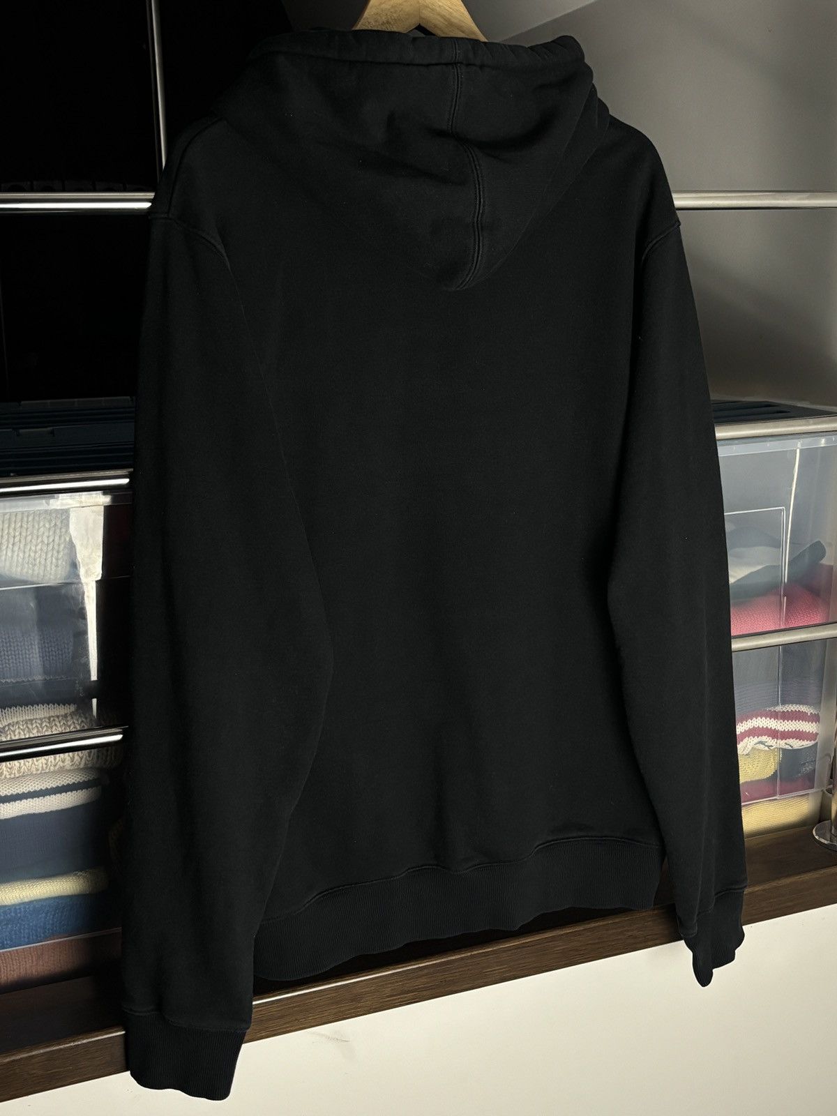 Dior Dior CD Black Oversized Hoodie Sweatshirt Size US L / EU 52-54 / 3 - 6 Thumbnail