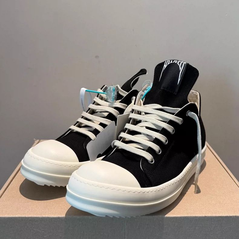 Rick Owens rick owens 25 SS Latest Long Tongue Low Top Big Converse Bo Size US 9 / EU 42 - 2 Thumbnail