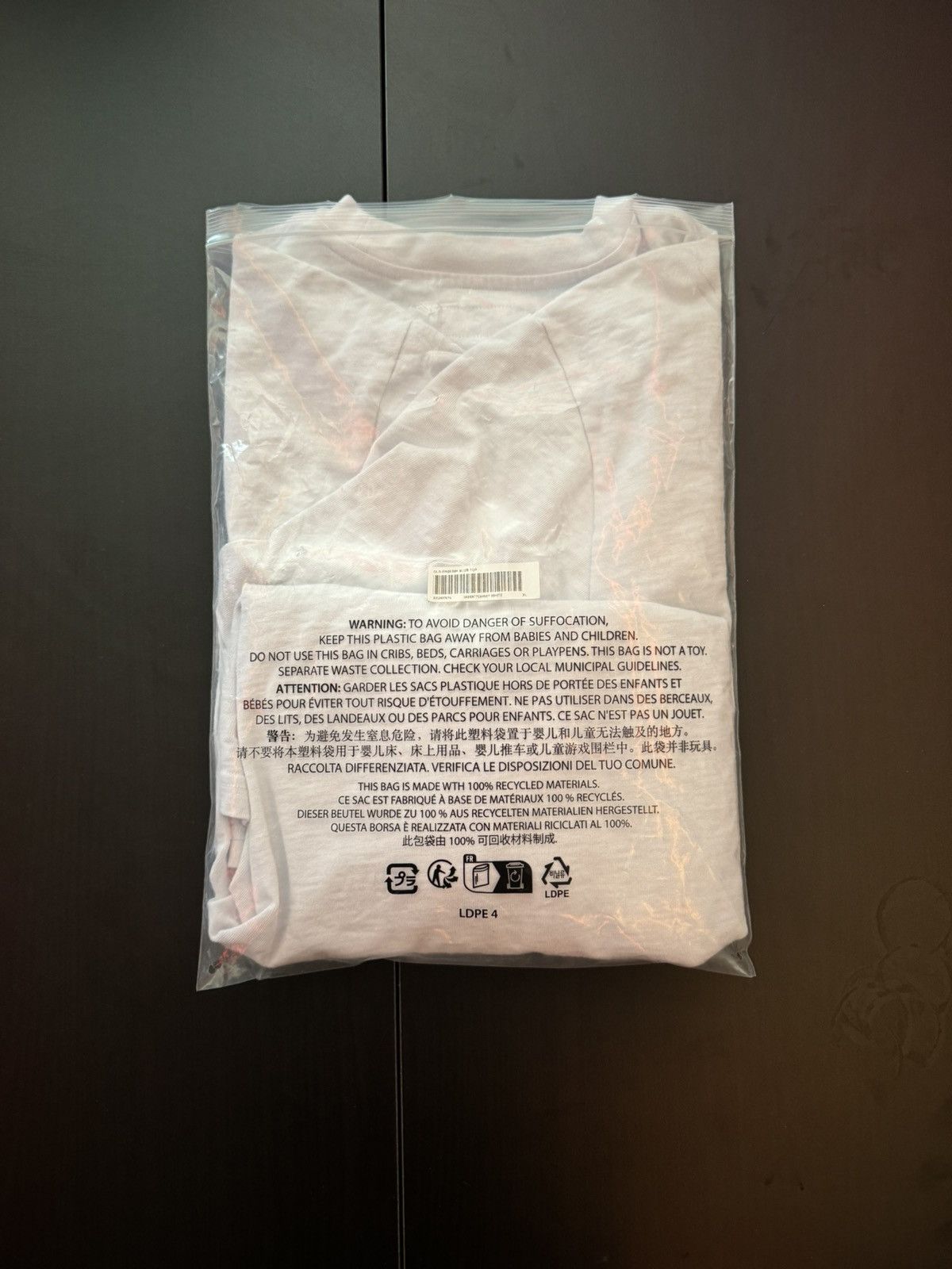 Supreme Supreme Old English Short Sleeve Top ‘White’ Size US XL / EU 56 / 4 - 3 Thumbnail