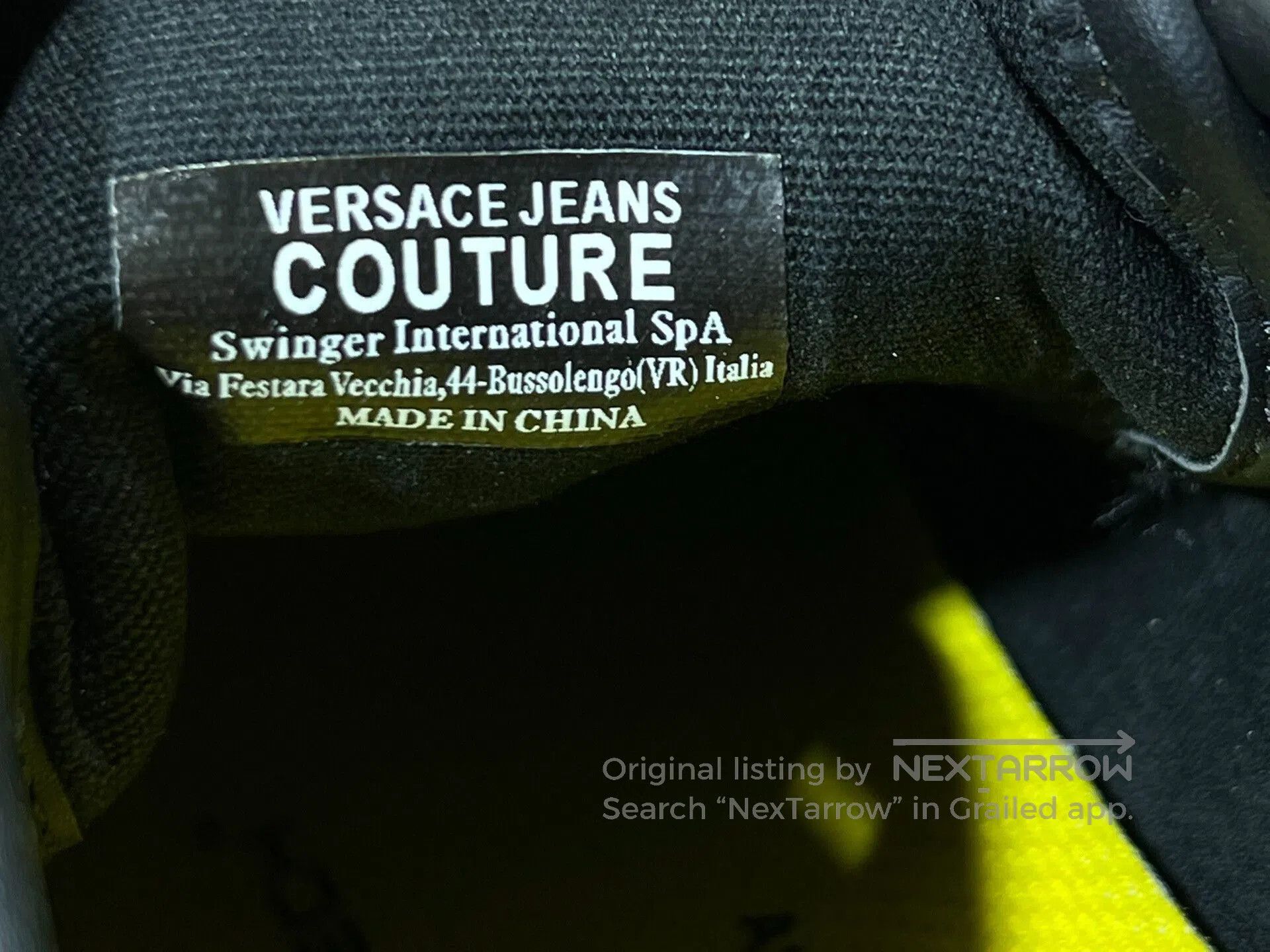 Versace Versace Men's Leather Casual Sneakers. Size US 7 / EU 40 - 7 Thumbnail